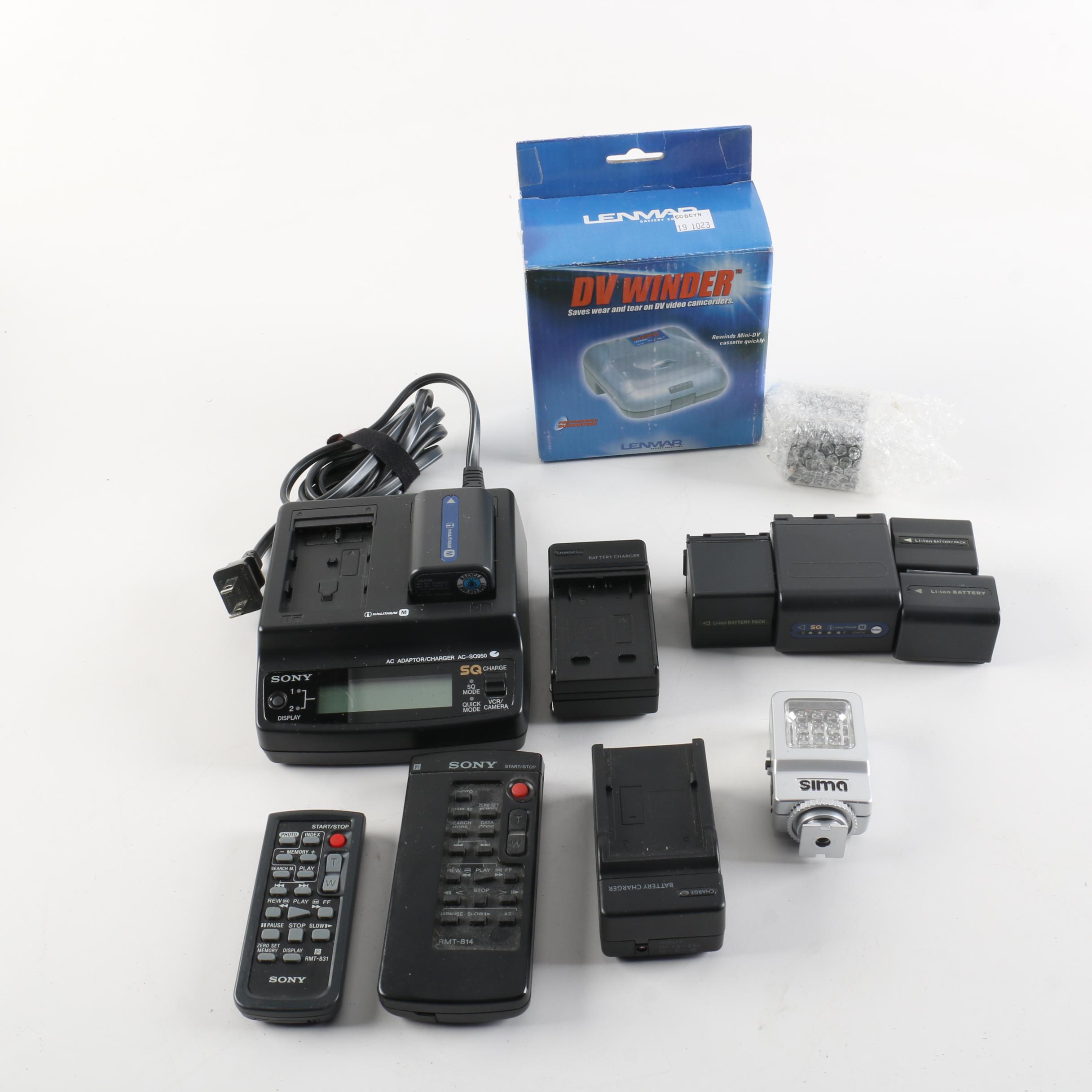 Sony Handycam Camera And Accessories