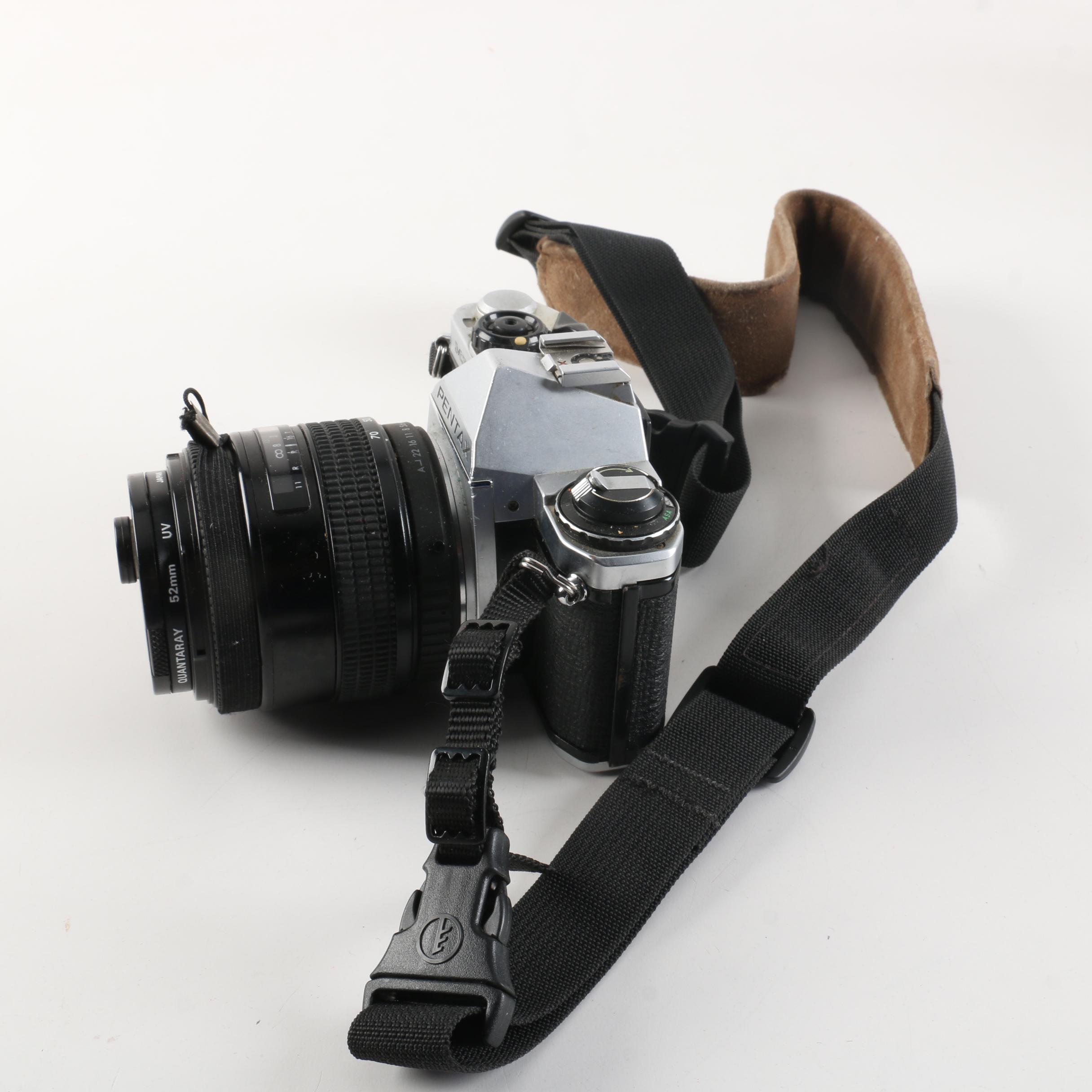 Pentax Camera, Lens, Bag and Accessories