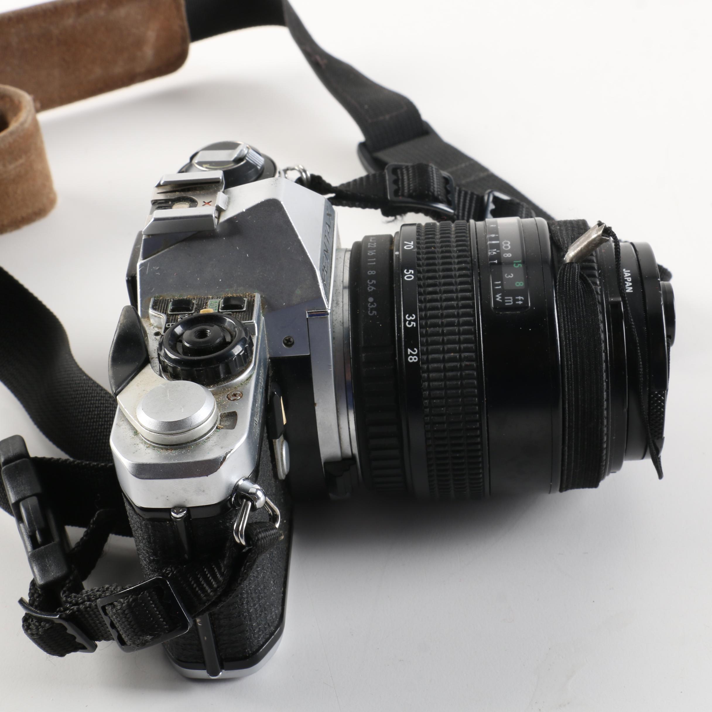 Pentax Camera, Lens, Bag and Accessories
