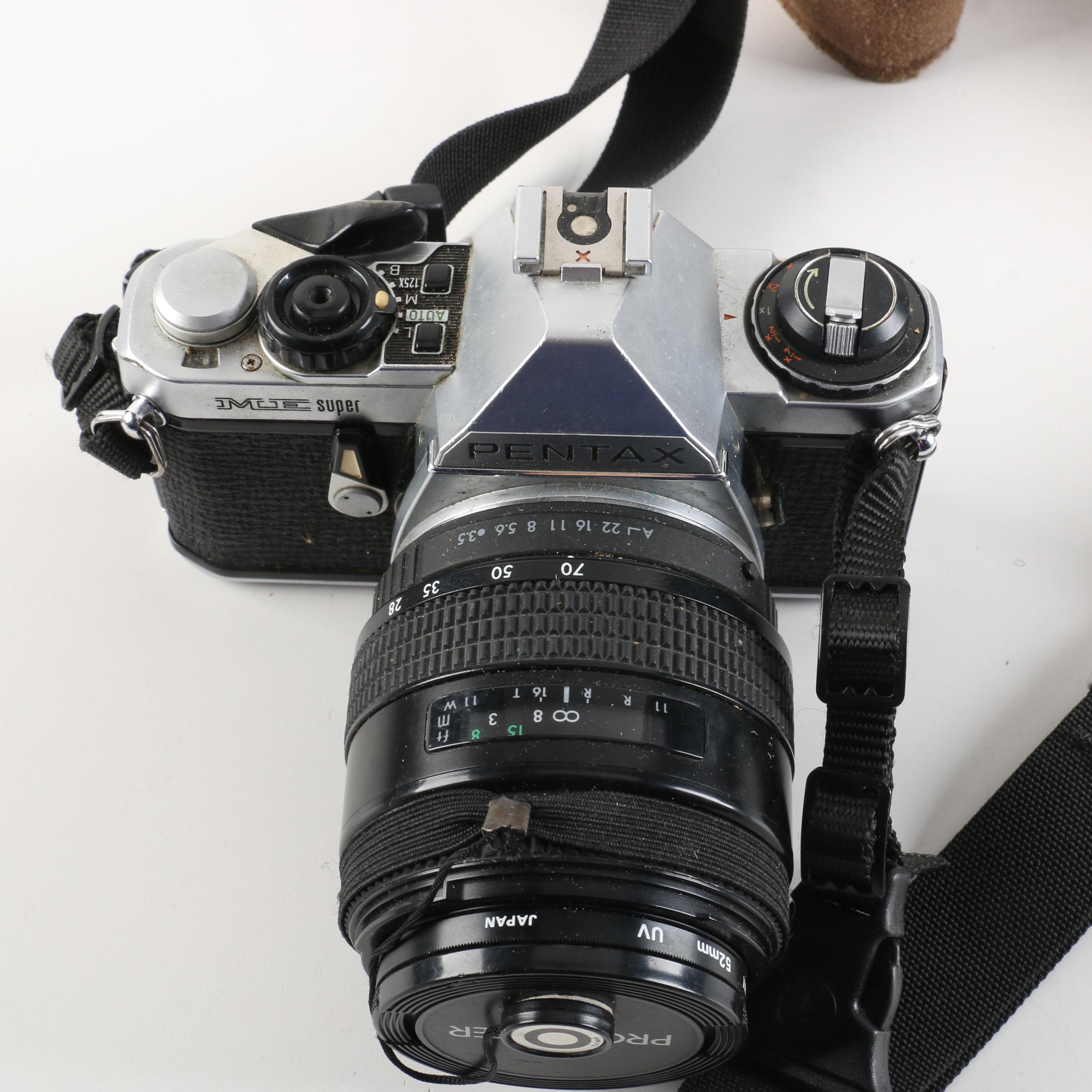 Pentax Camera, Lens, Bag and Accessories