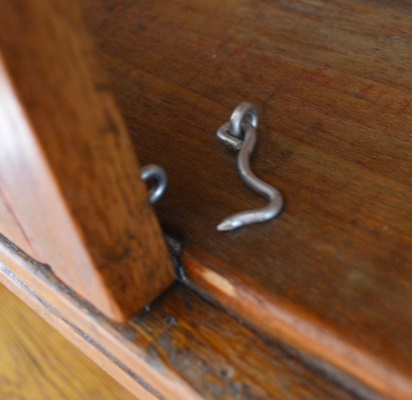 Antique Oak China Cabinet