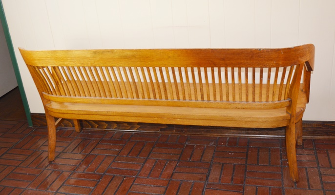 1900's Railroad Station Bench