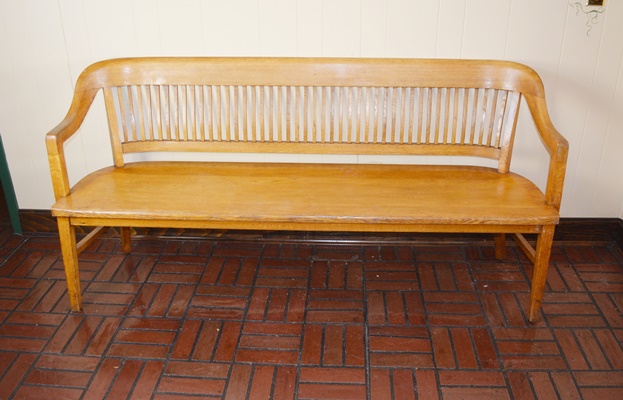 1900's Railroad Station Bench