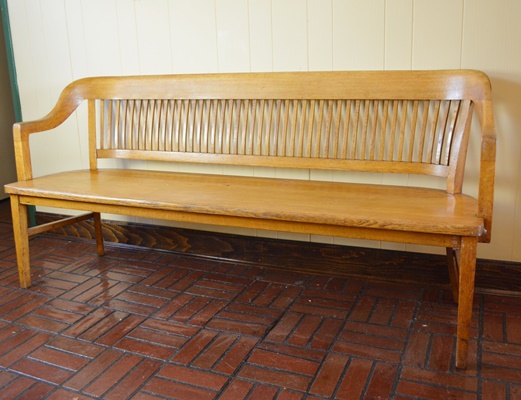 1900's Railroad Station Bench
