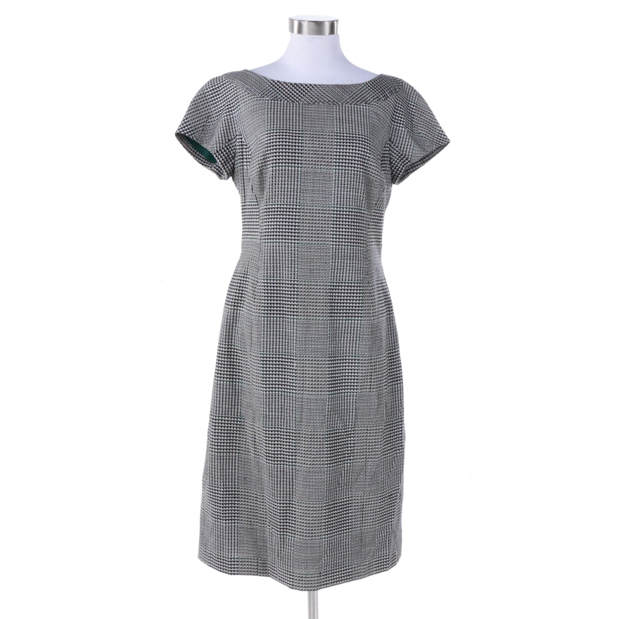 Escada Plaid Dress