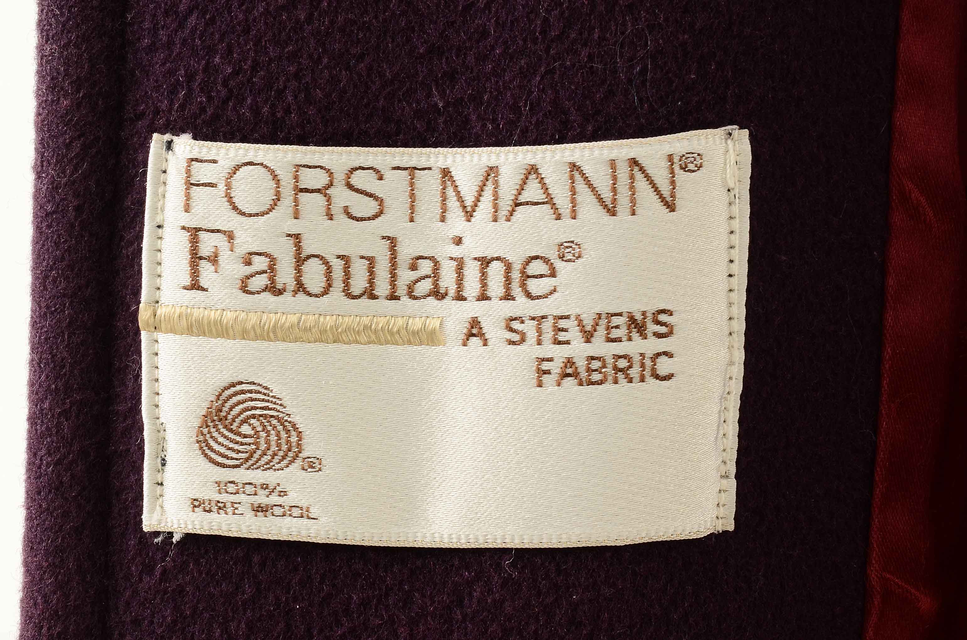 Vintage Wool Forstmann Coat