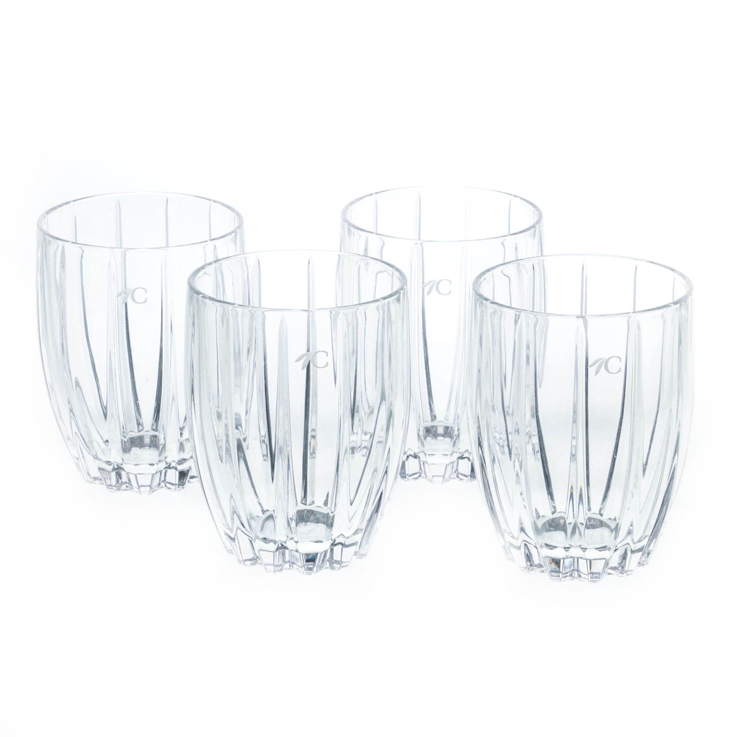 Marquis by Waterford Crystal "Omega" Double Old Fashioned Glasses