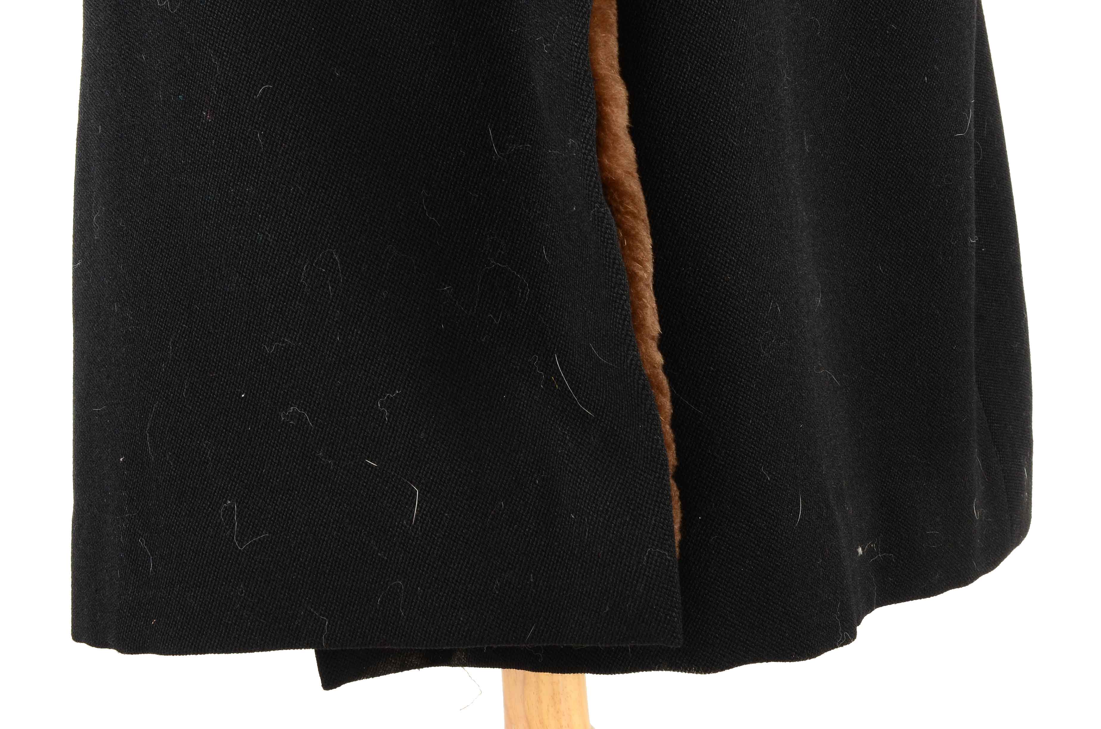 Vintage Wool and Sheared Beaver Fur Coat