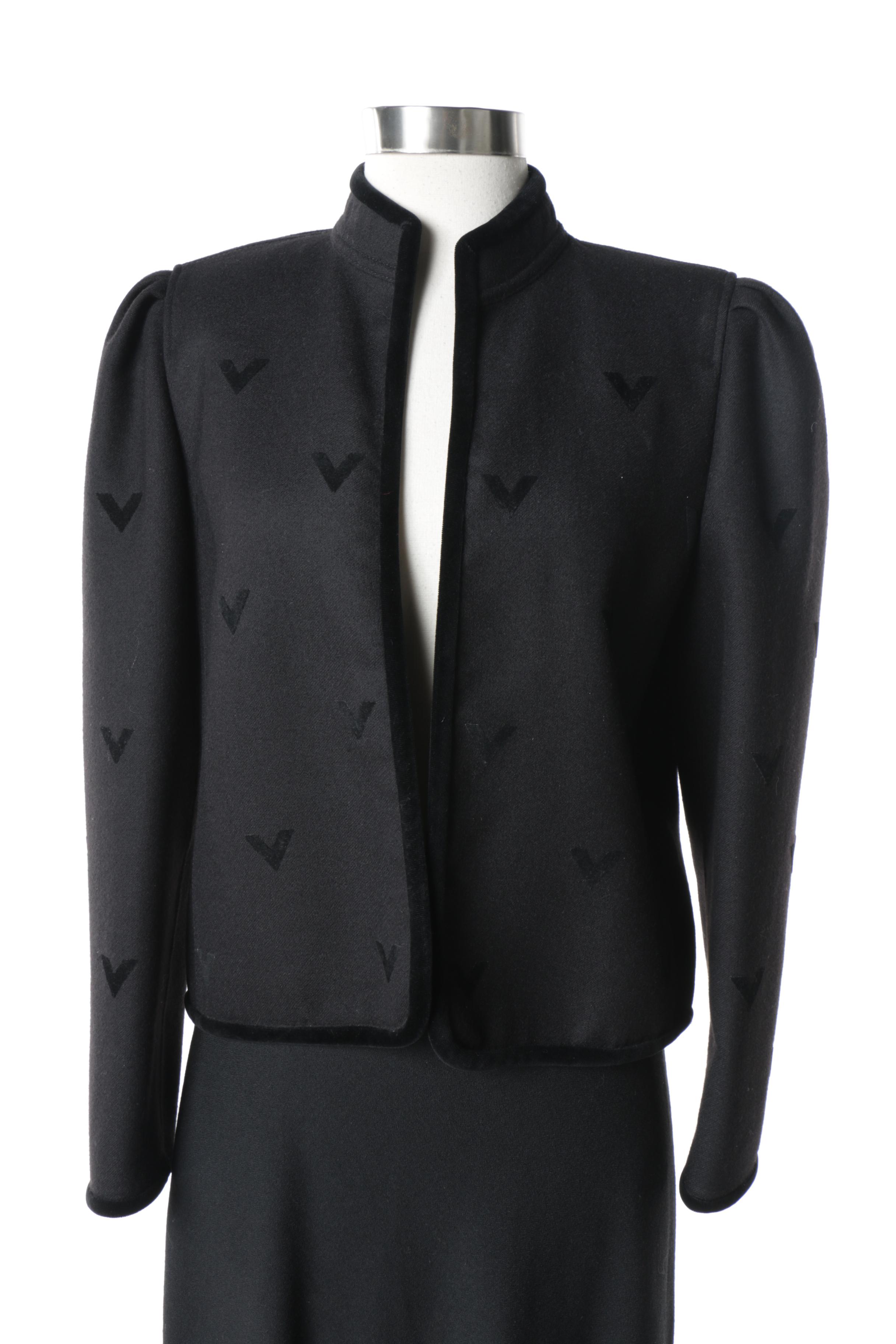 Women's Pantsuit and Separates Including a Louis Feraud Wool Blazer