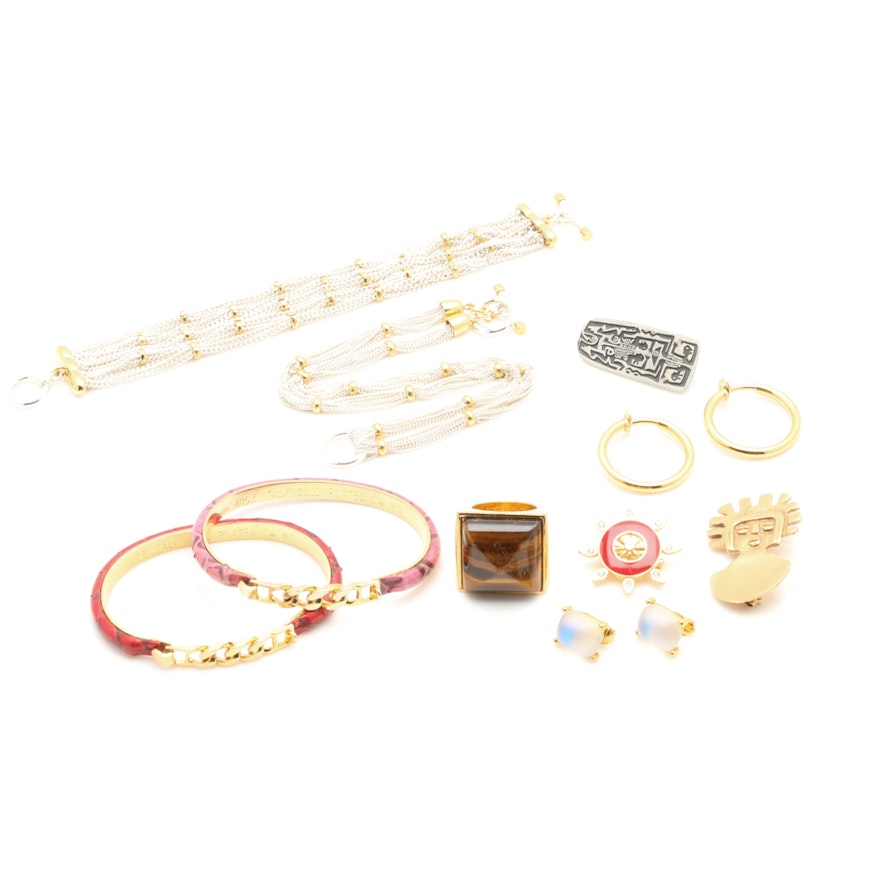 Jewelry Assortment Including Givenchy and St. John