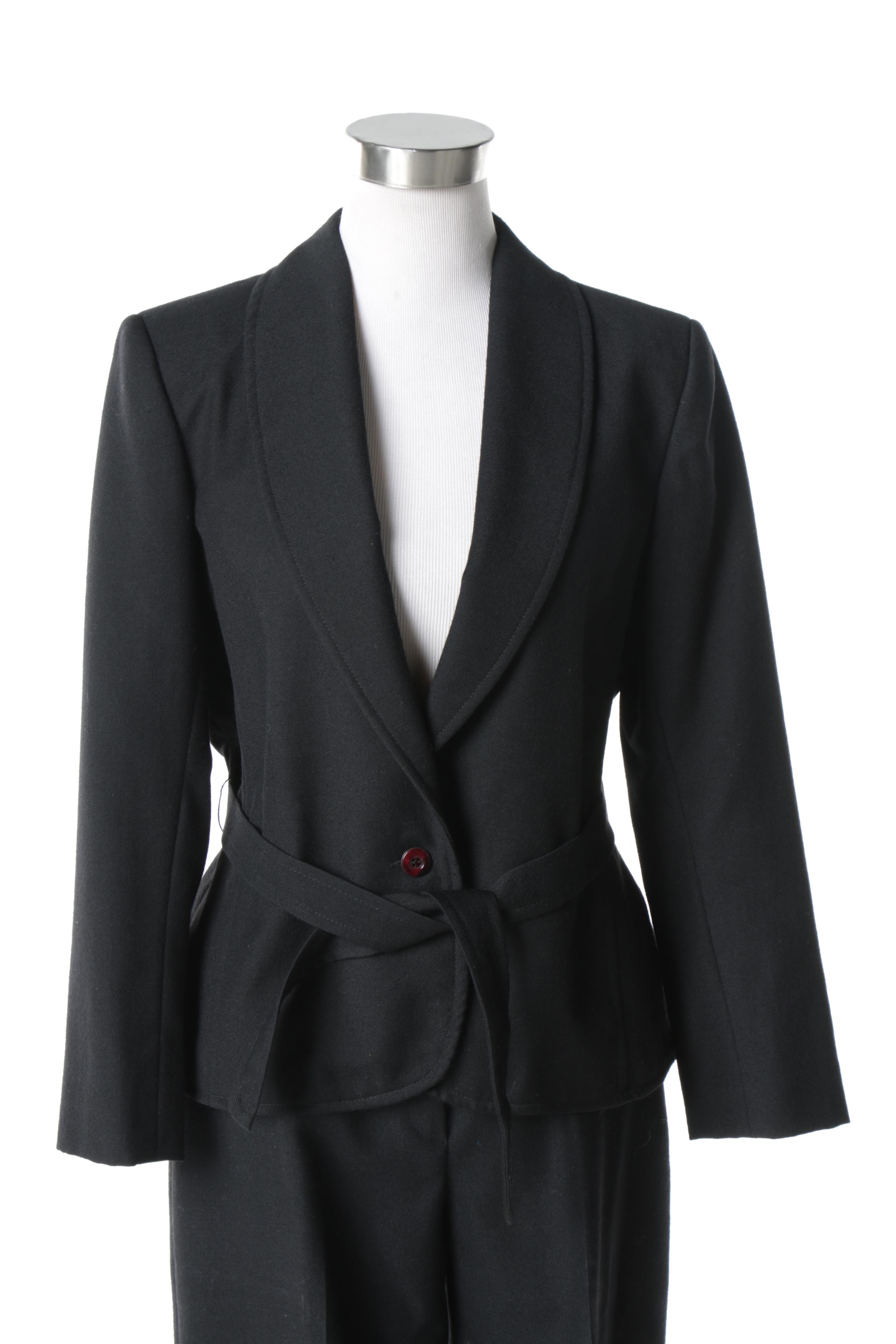 Women's Pantsuit and Separates Including a Louis Feraud Wool Blazer