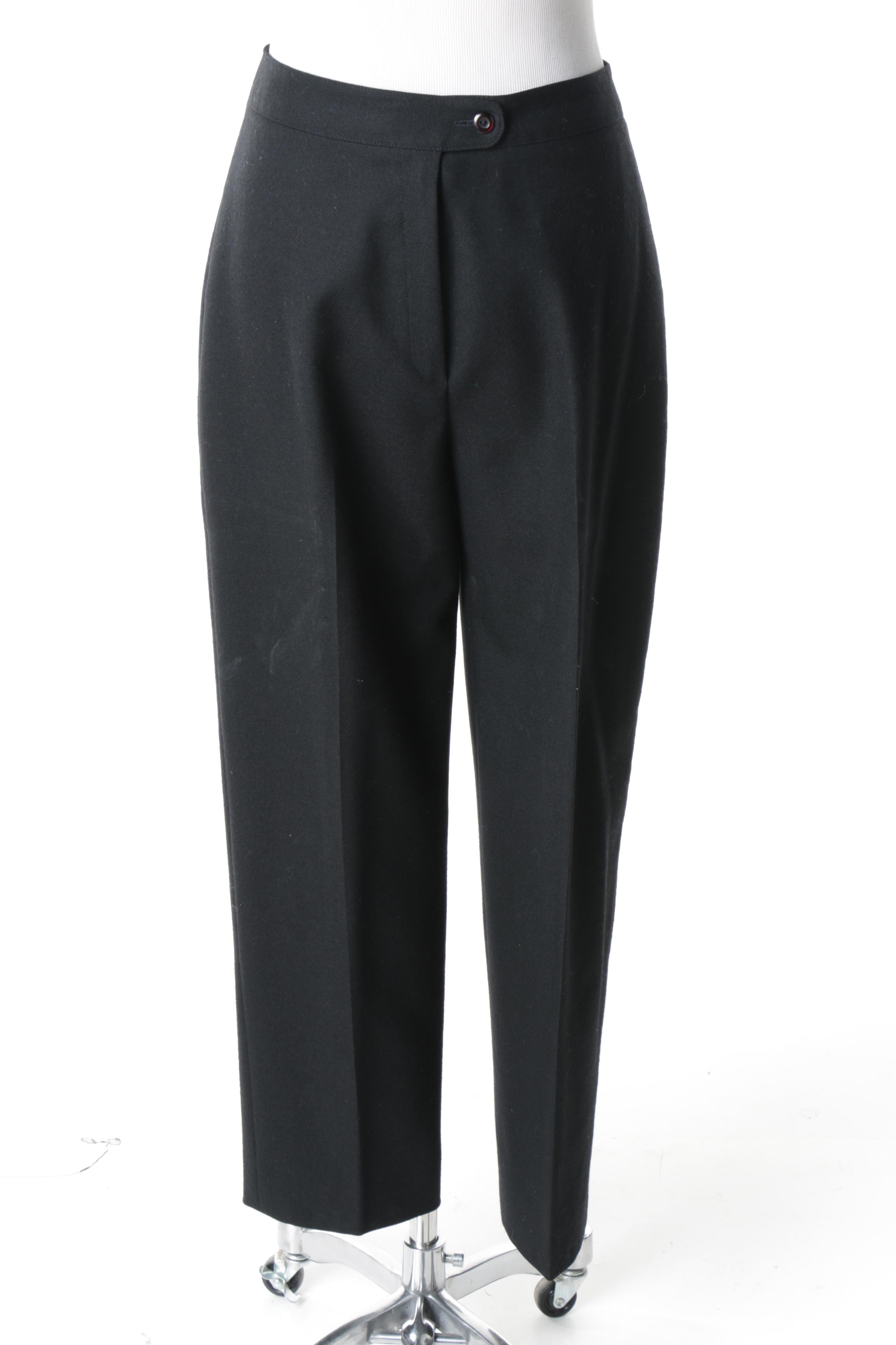 Women's Pantsuit and Separates Including a Louis Feraud Wool Blazer