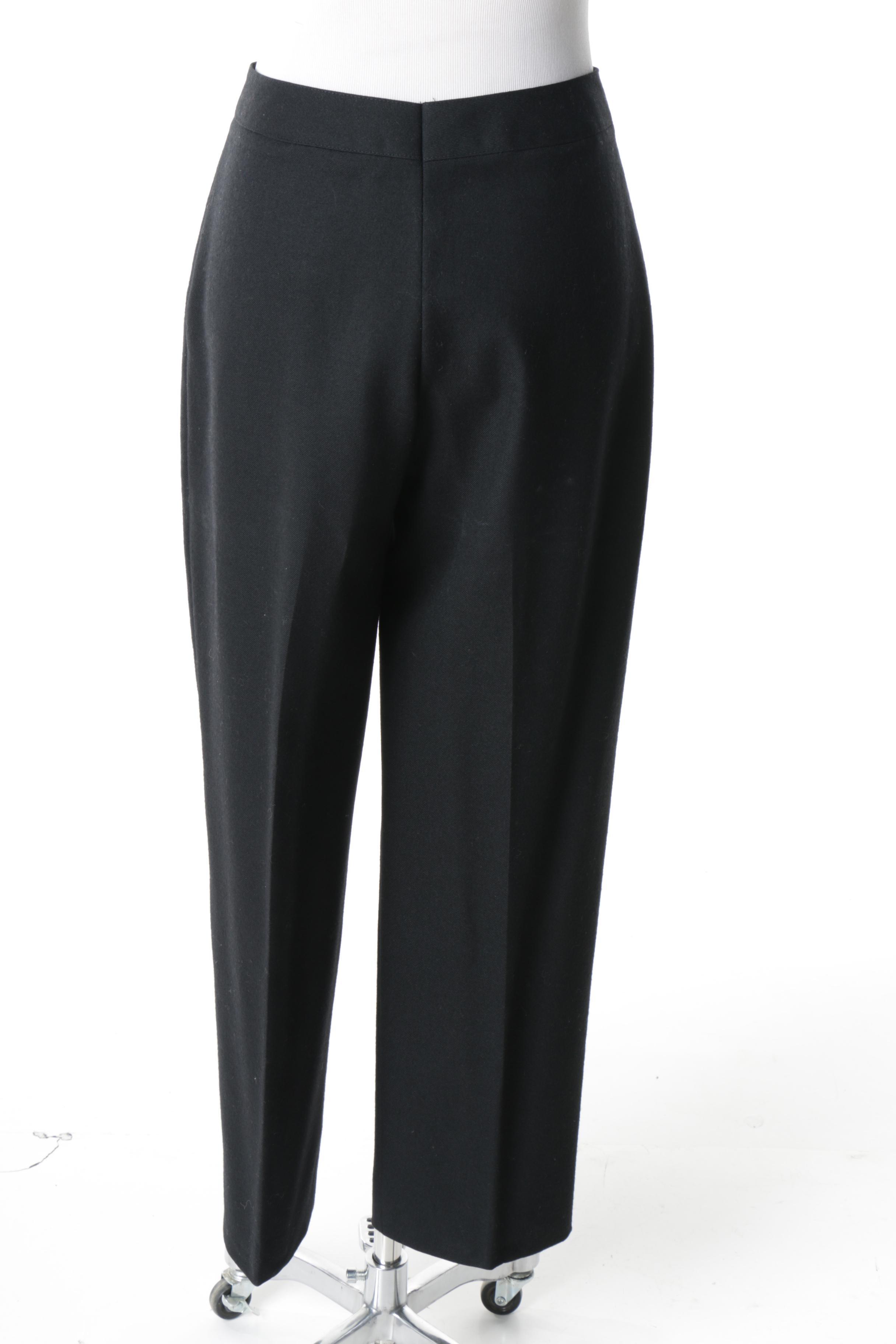 Women's Pantsuit and Separates Including a Louis Feraud Wool Blazer