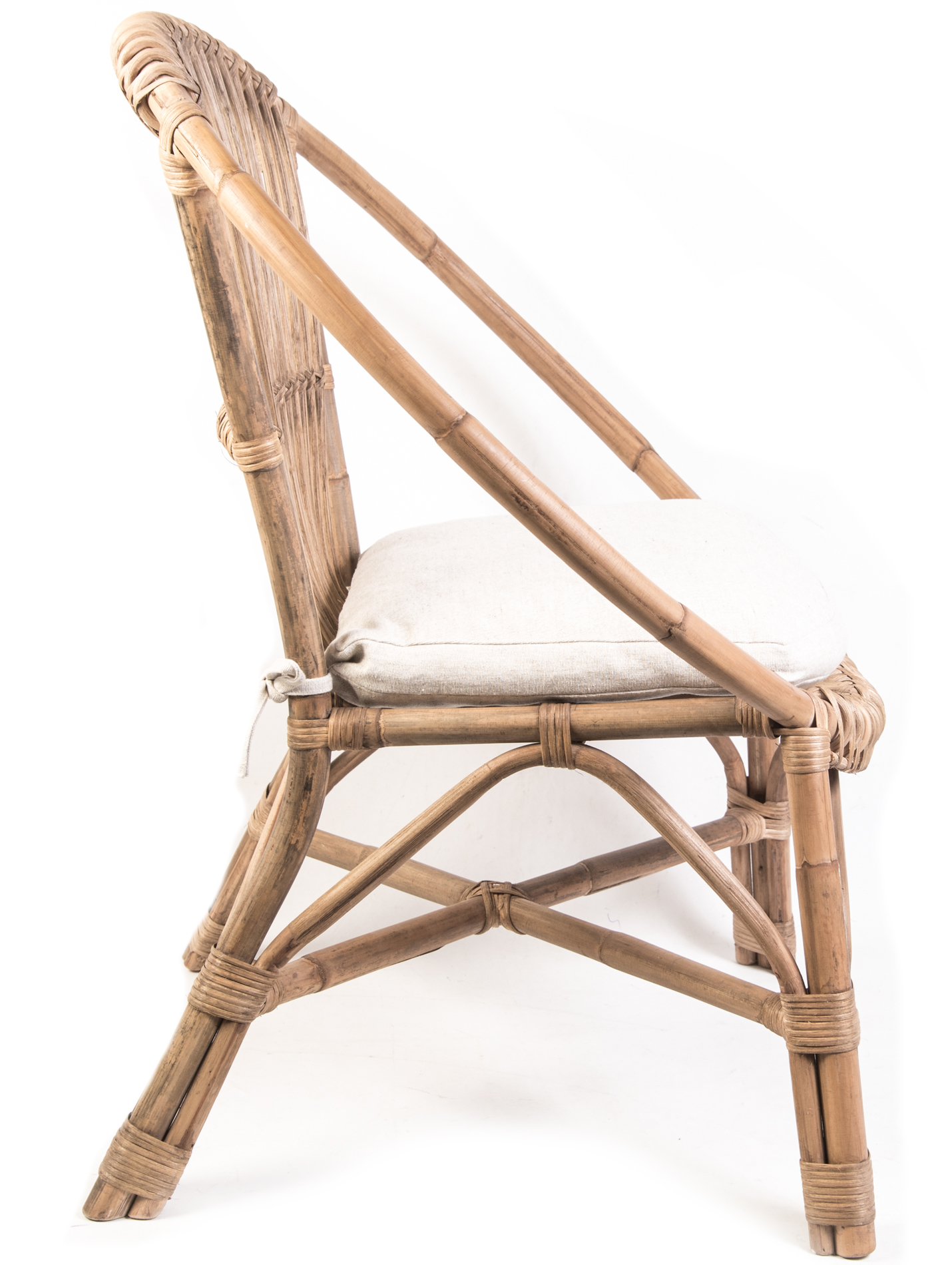 Contemporary Round Rattan Chair