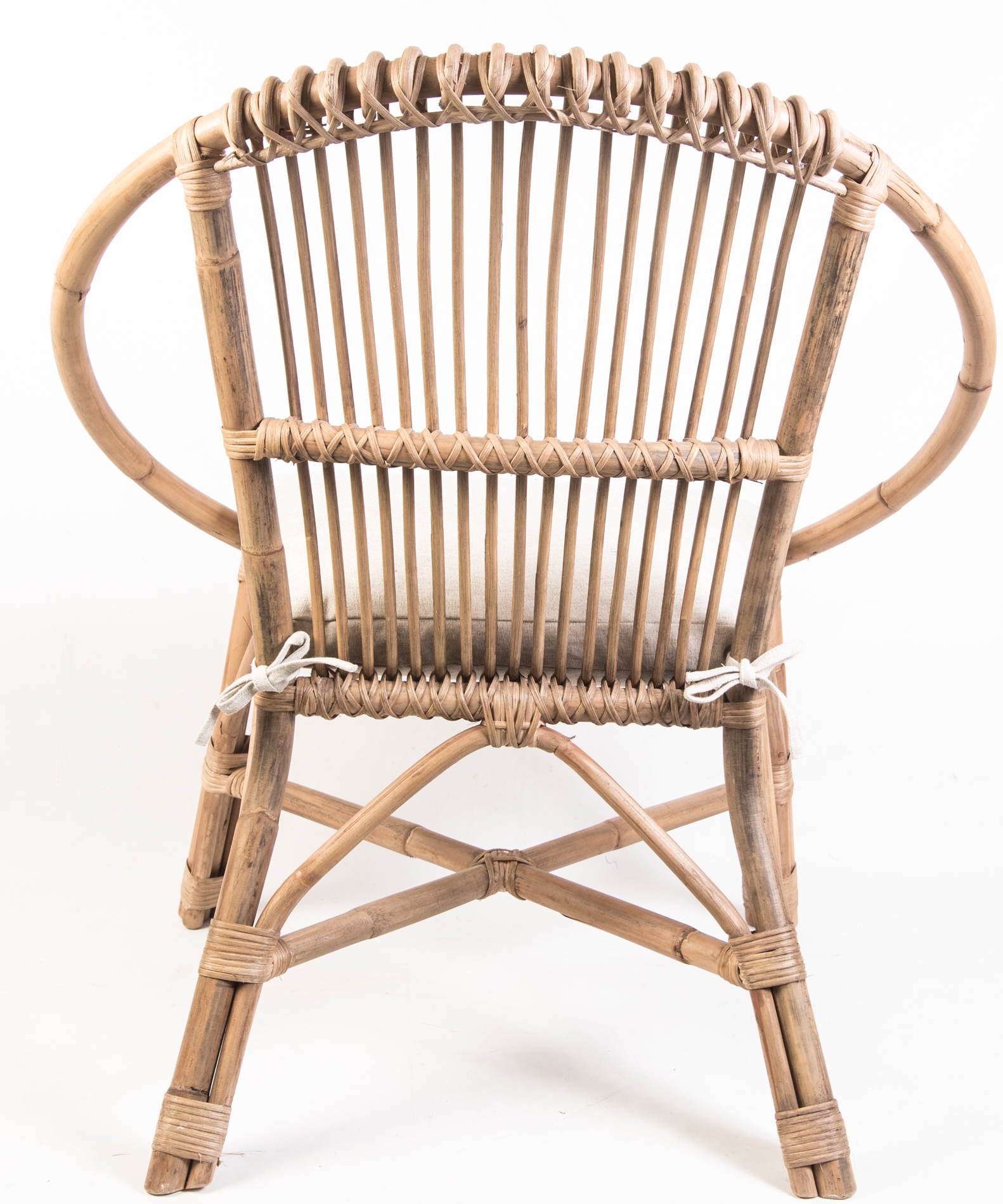 Contemporary Round Rattan Chair