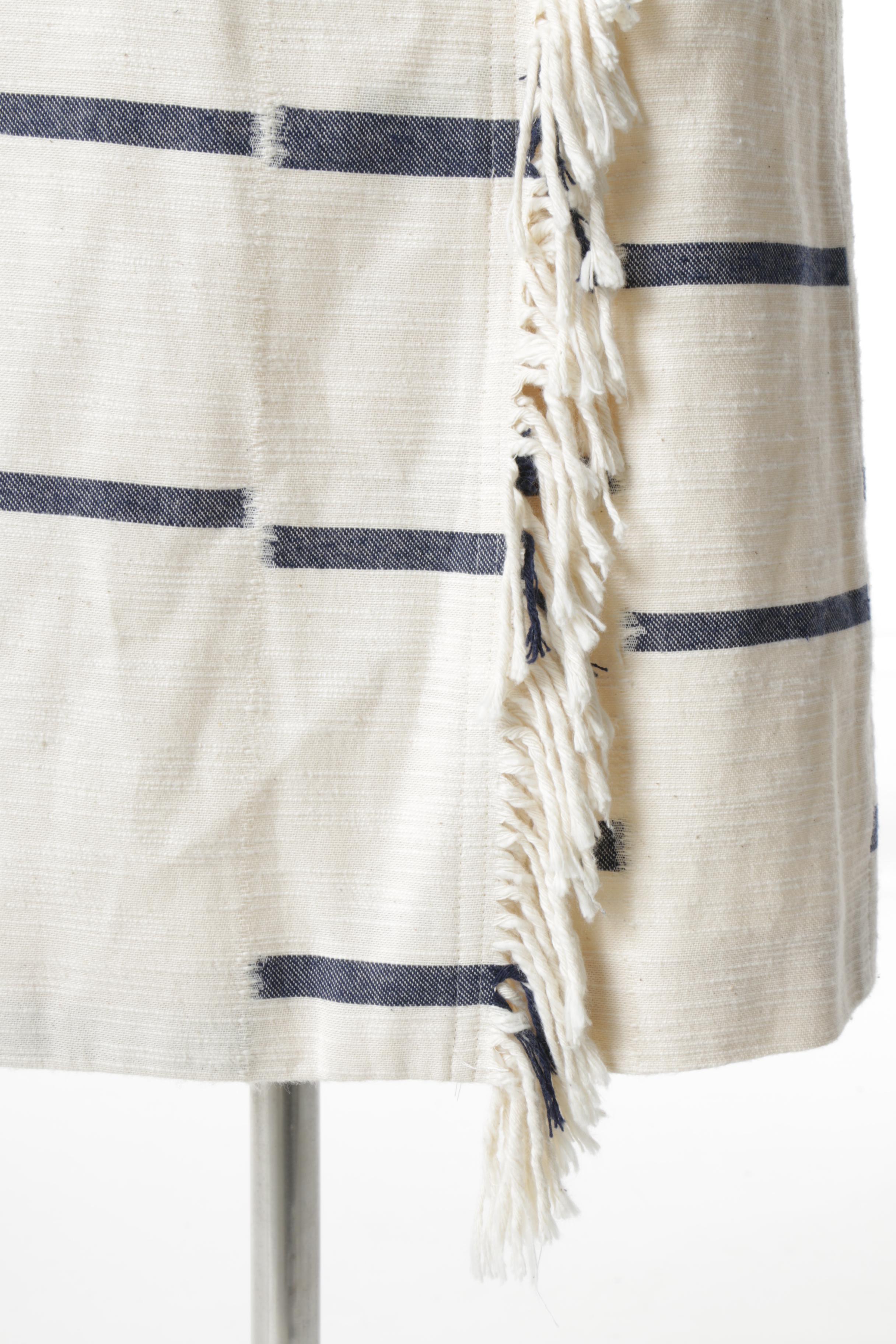 Women's Tory Burch Cotton and Wool Blend Striped Skirts