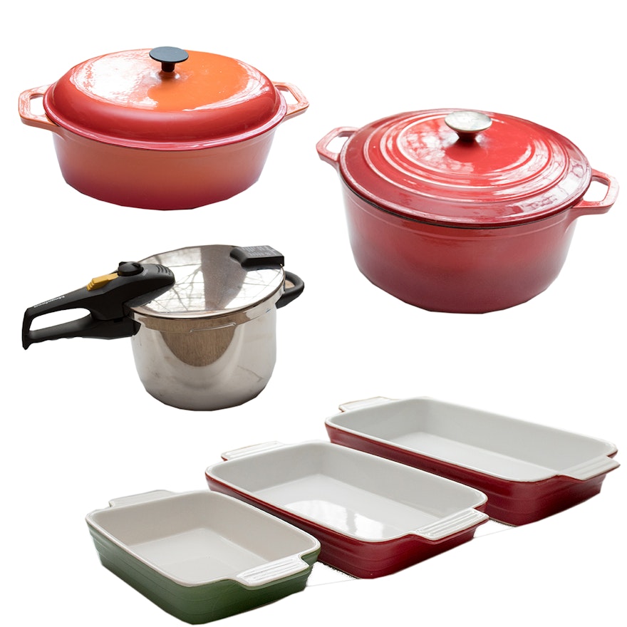 Enamel Cookware and Magefesa Pressure Cookers
