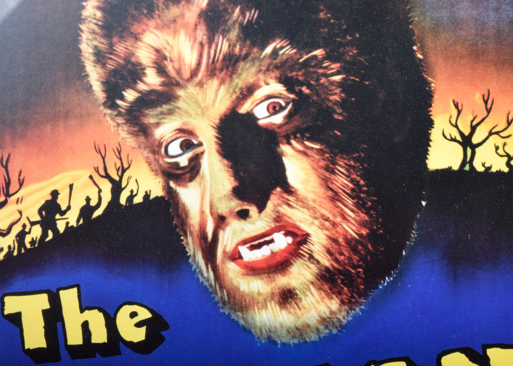 "Dracula" and "The Wolf Man" Classic Movie Posters