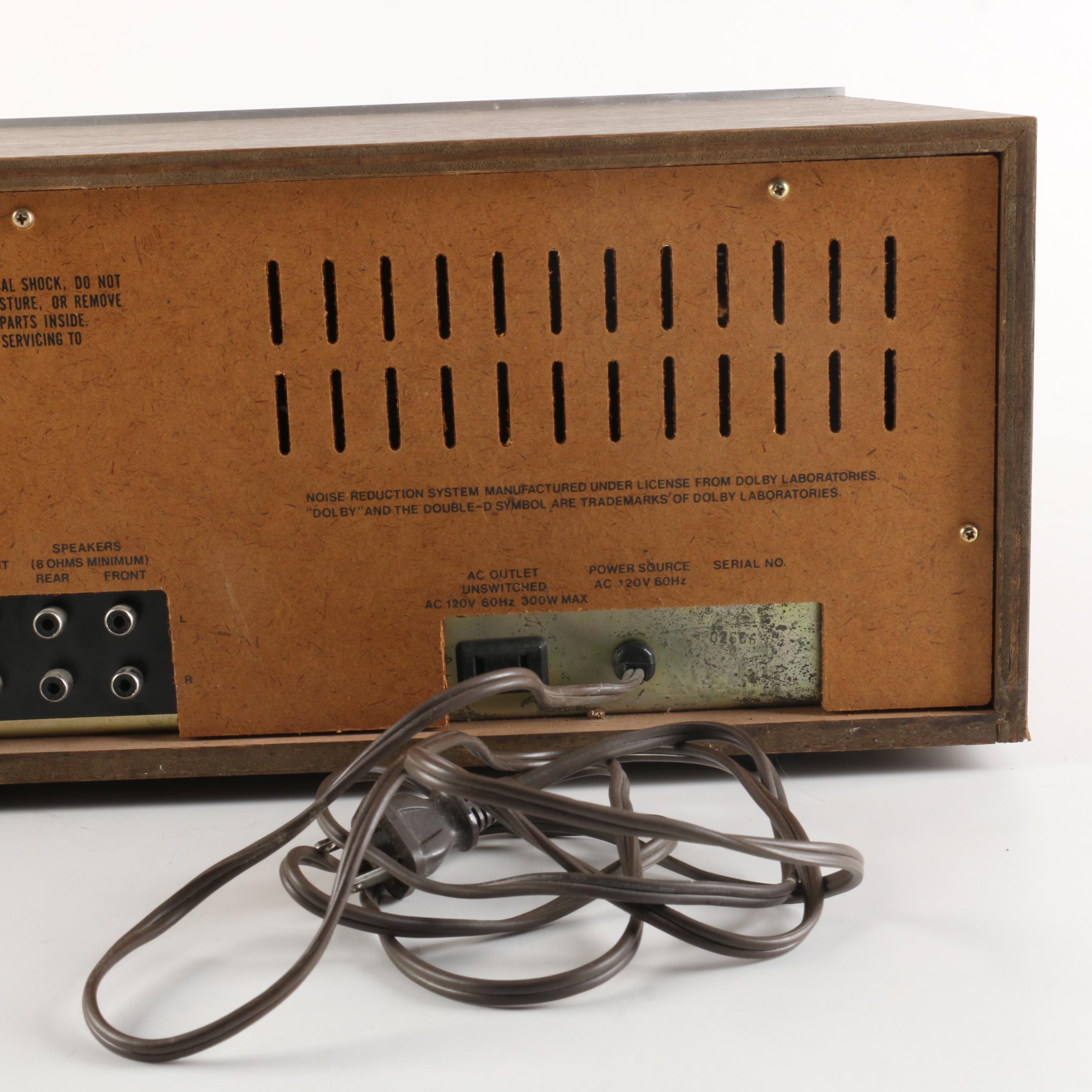 Vintage Realistic AM/FM Stereo Cassette System