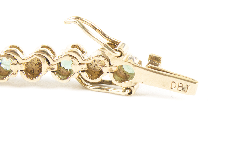 Assortment of Gold Wash on Sterling Silver Jewelry with Gemstones and Diamonds