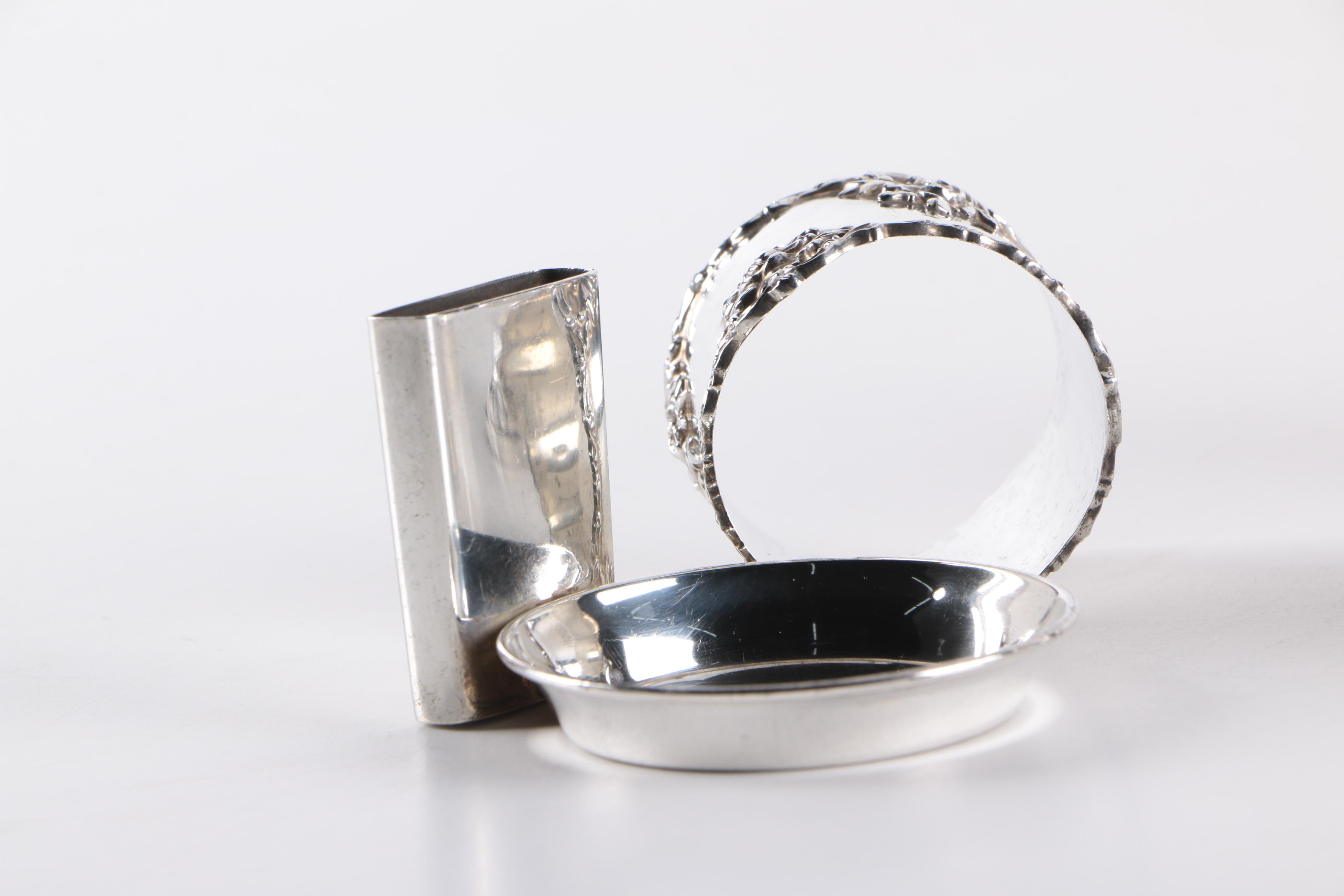 Hamilton, Webster Co., and Reed & Barton Sterling Silver Tableware