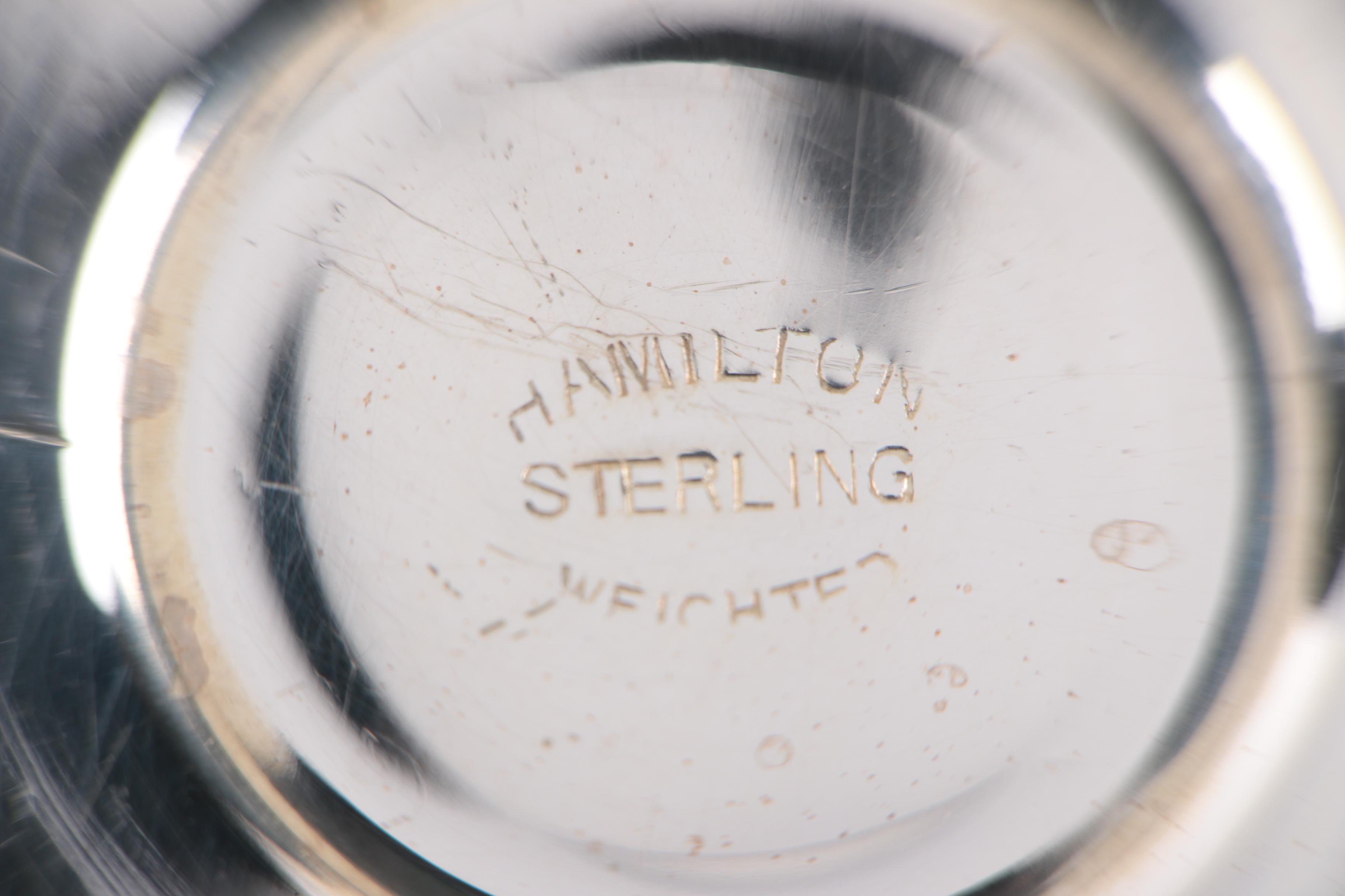 Hamilton, Webster Co., and Reed & Barton Sterling Silver Tableware