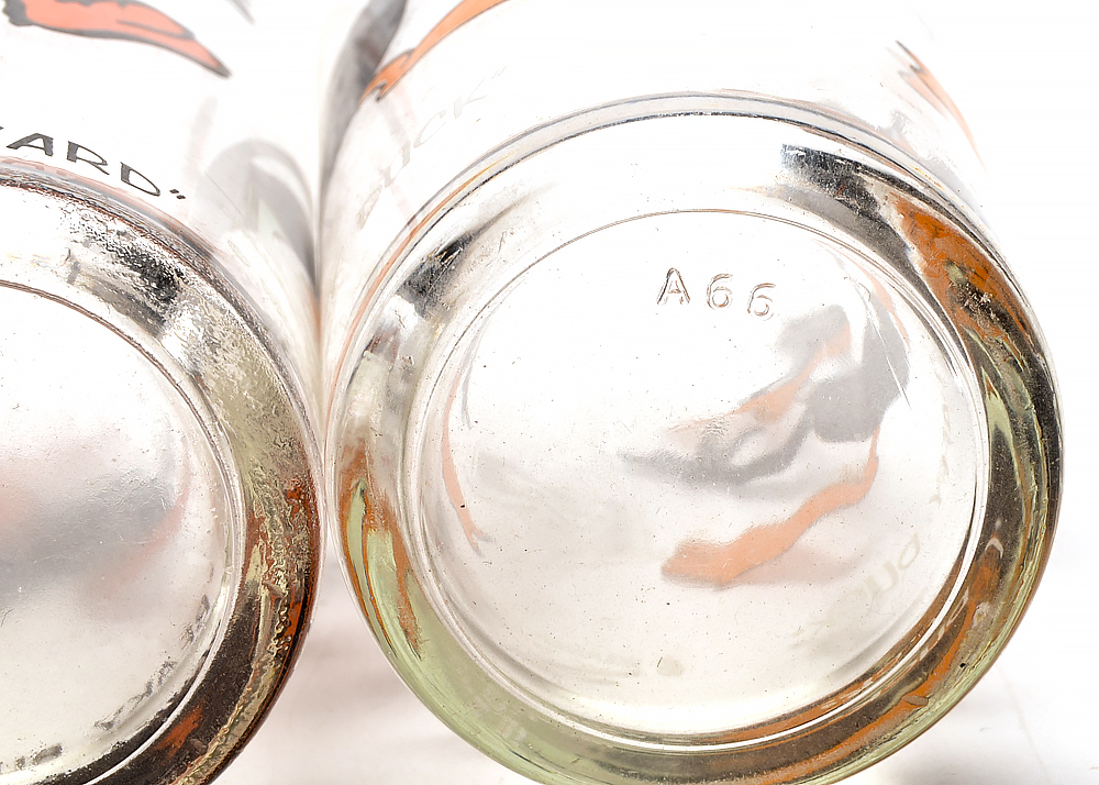 1970s-1980s Character Themed Drinking Glasses
