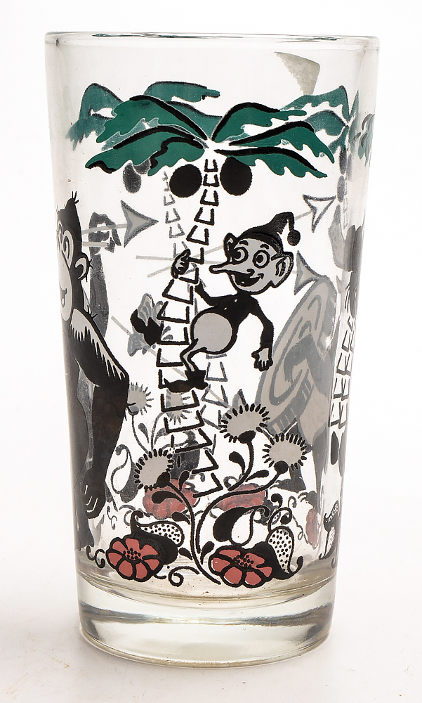 1970s-1980s Character Themed Drinking Glasses