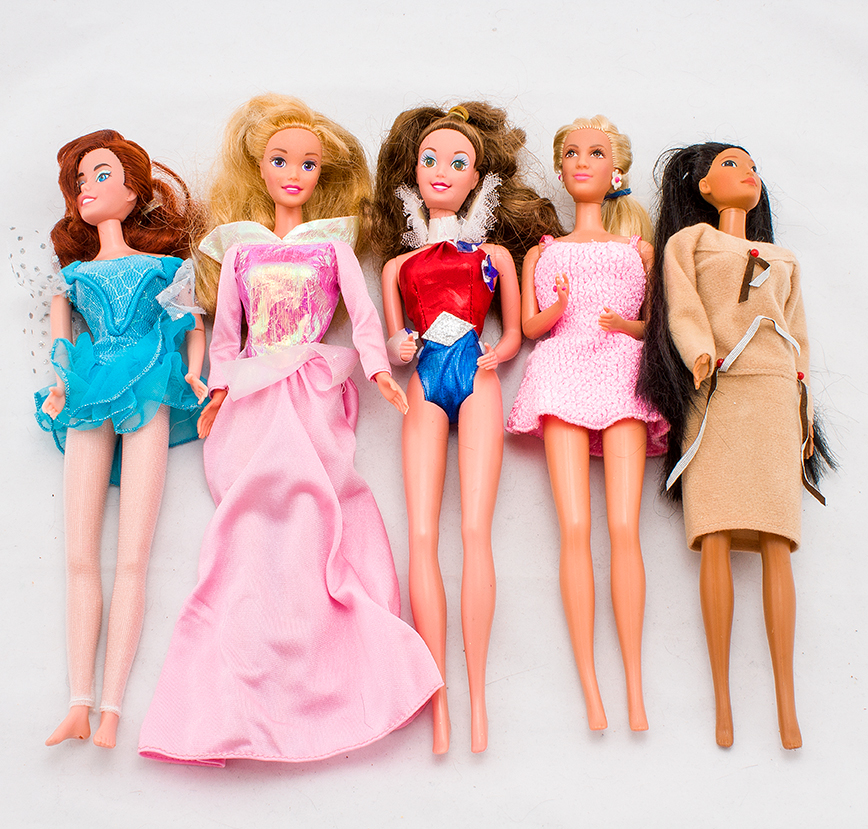 Vintage Barbies, Dolls and Clothing, 1970s-1980s