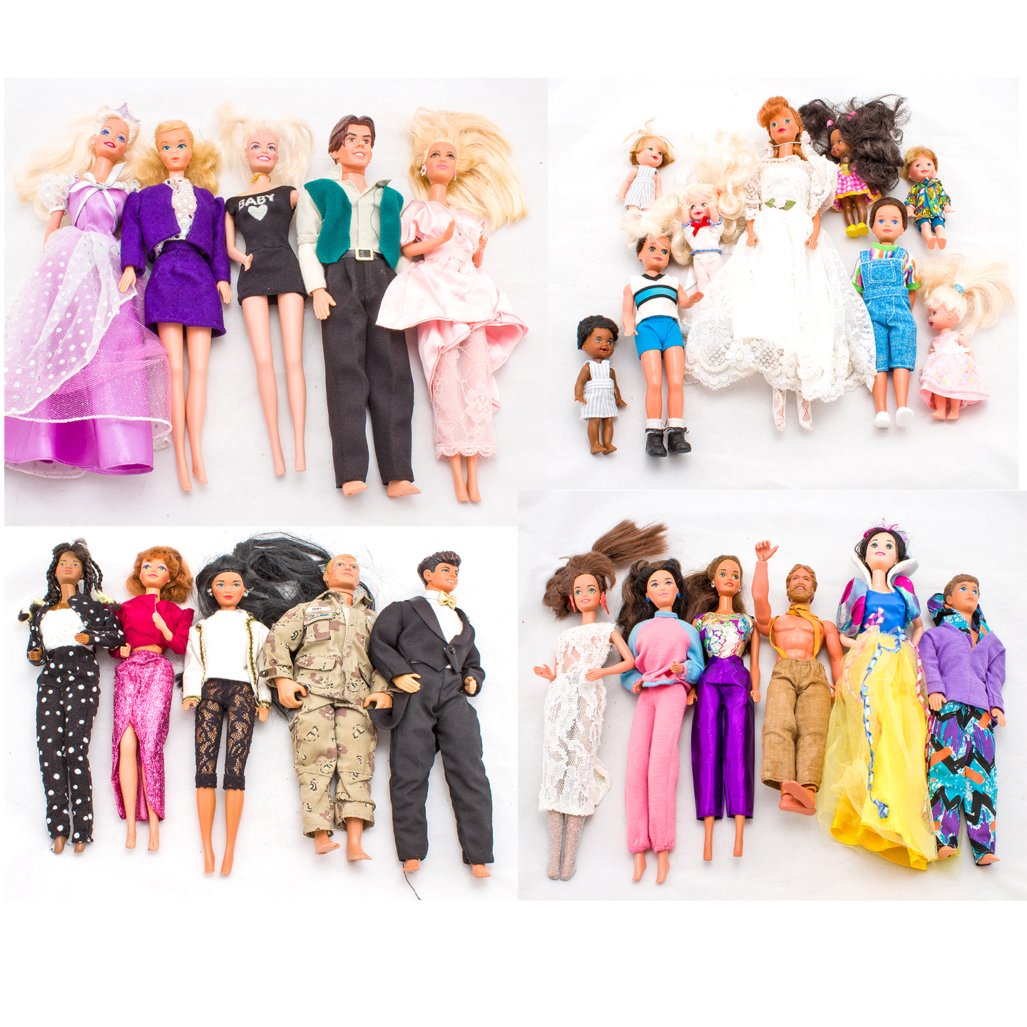 Vintage Barbies, Dolls and Clothing, 1970s-1980s