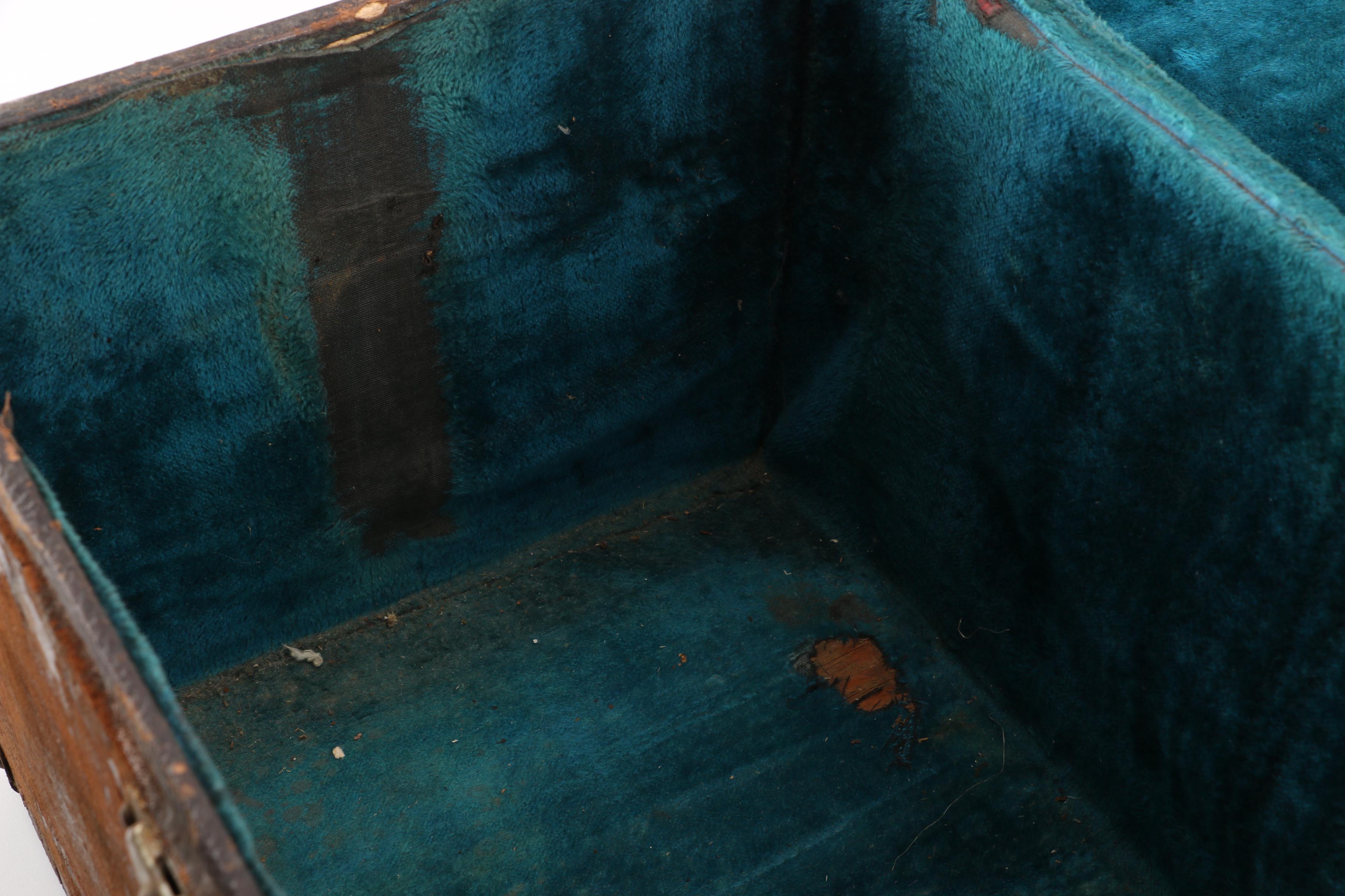 Antique F. Lange Chemnitzer Concertina with Case