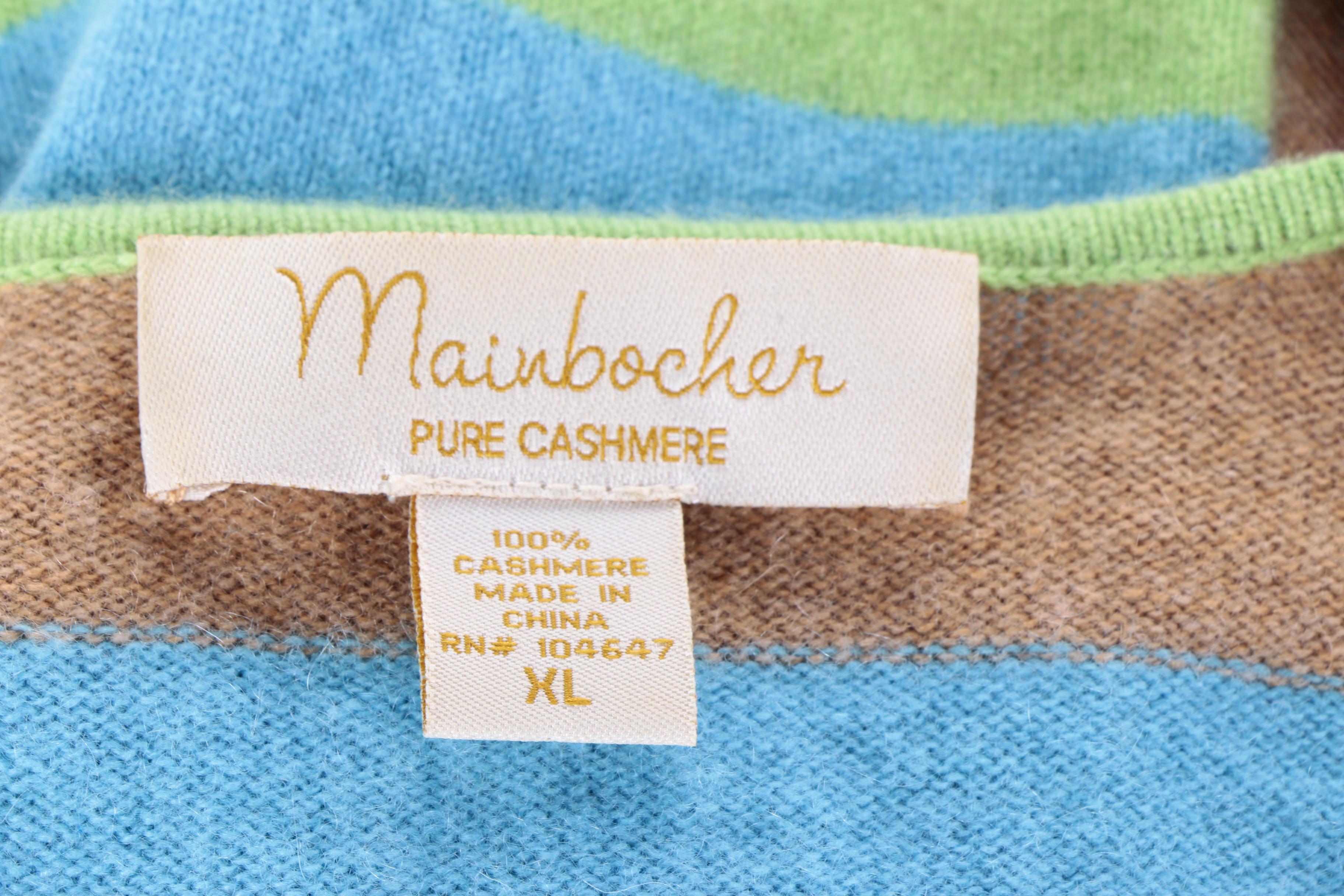 Women's Vintage Mainbocher Cashmere Sweater