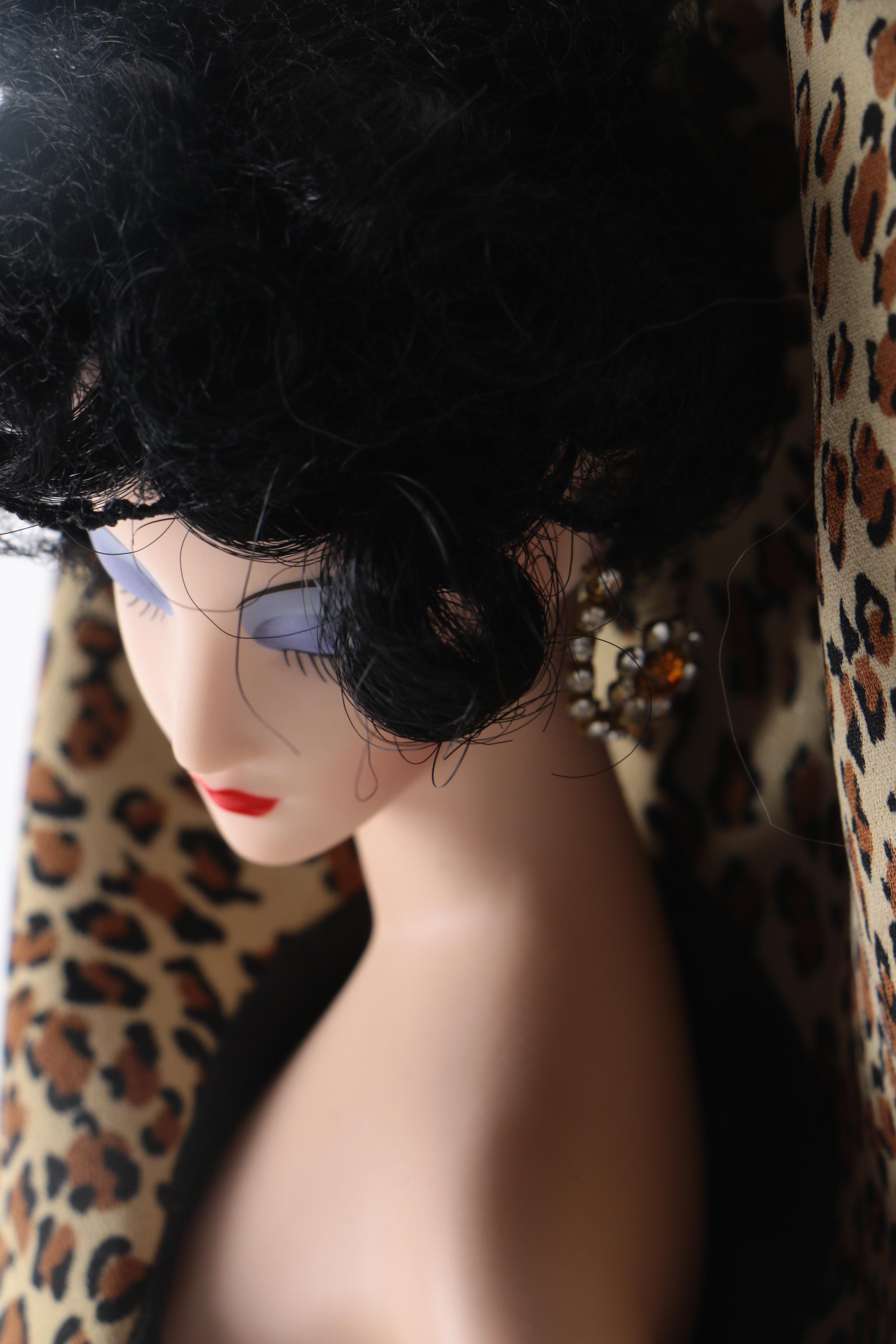 Franklin Mint Erté "Symphony in Black" and Heirloom "Panther"