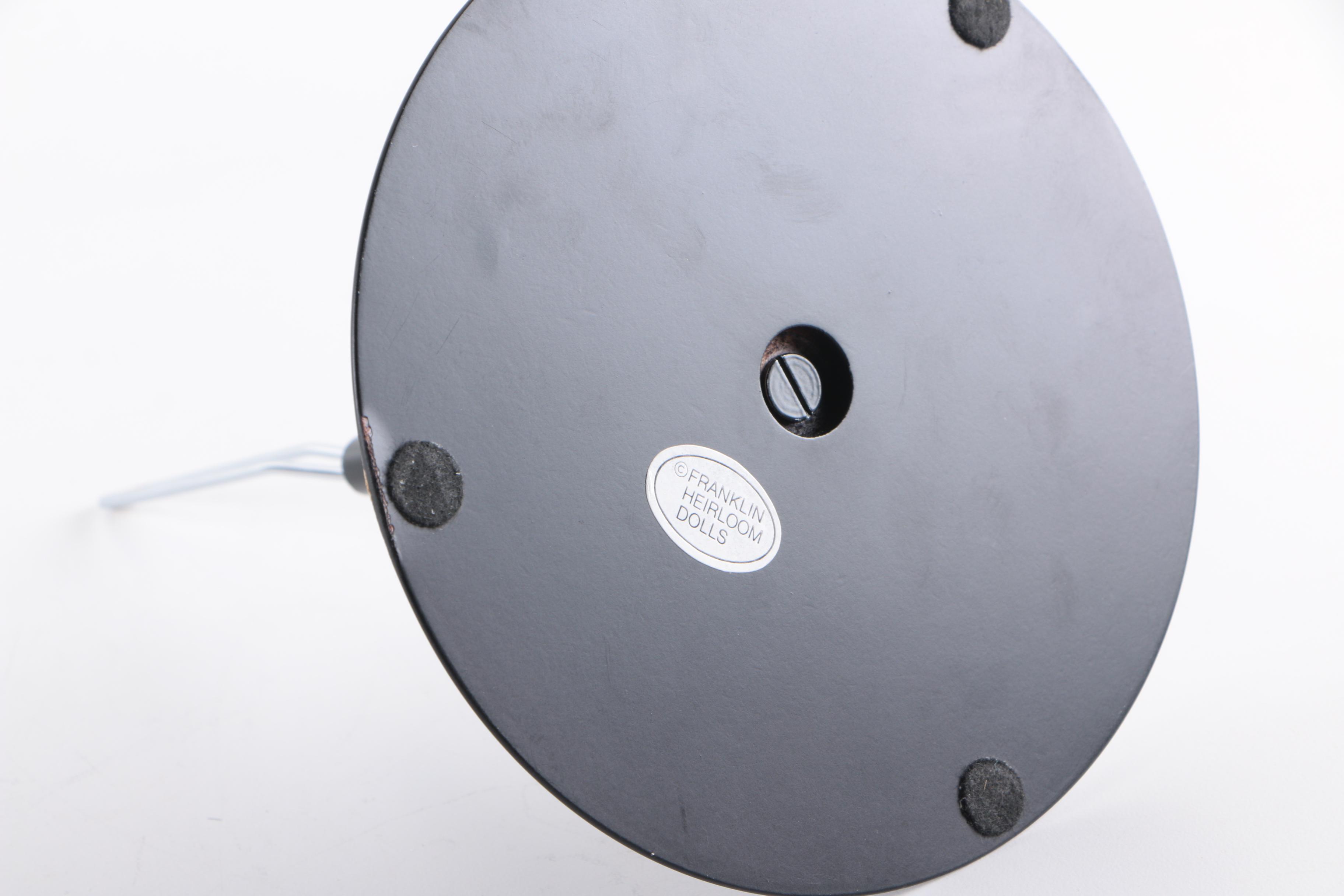 Franklin Mint Erté "Symphony in Black" and Heirloom "Panther"