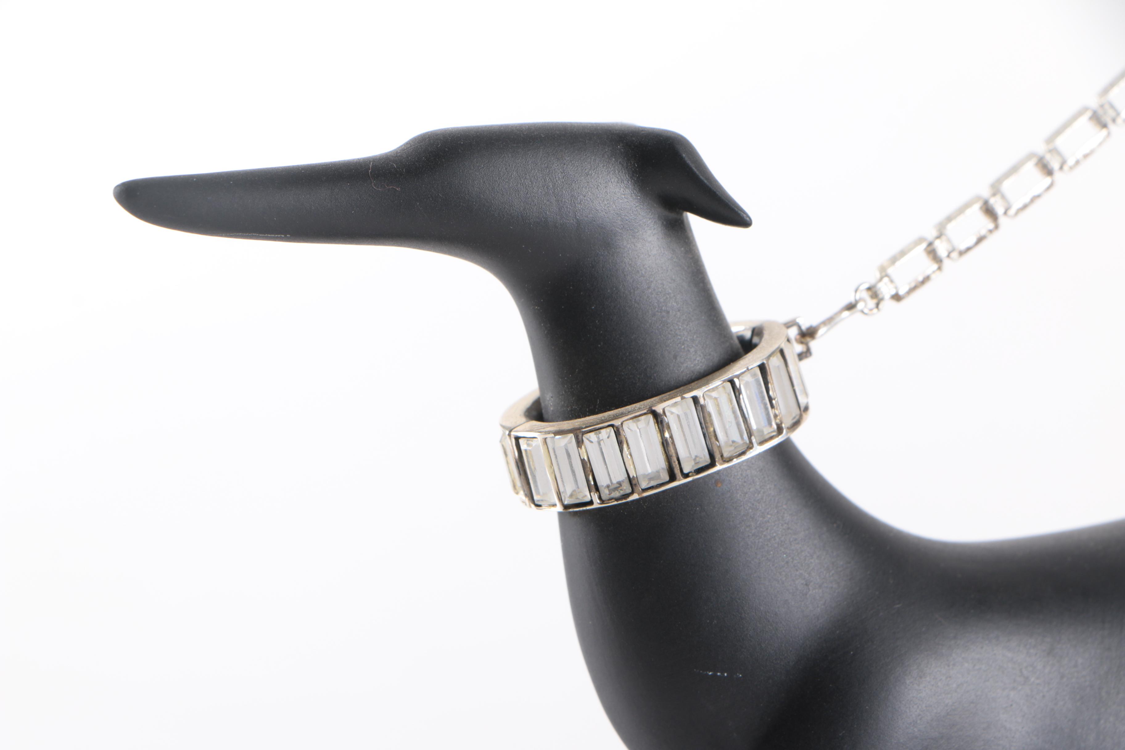 Franklin Mint Erté "Symphony in Black" and Heirloom "Panther"