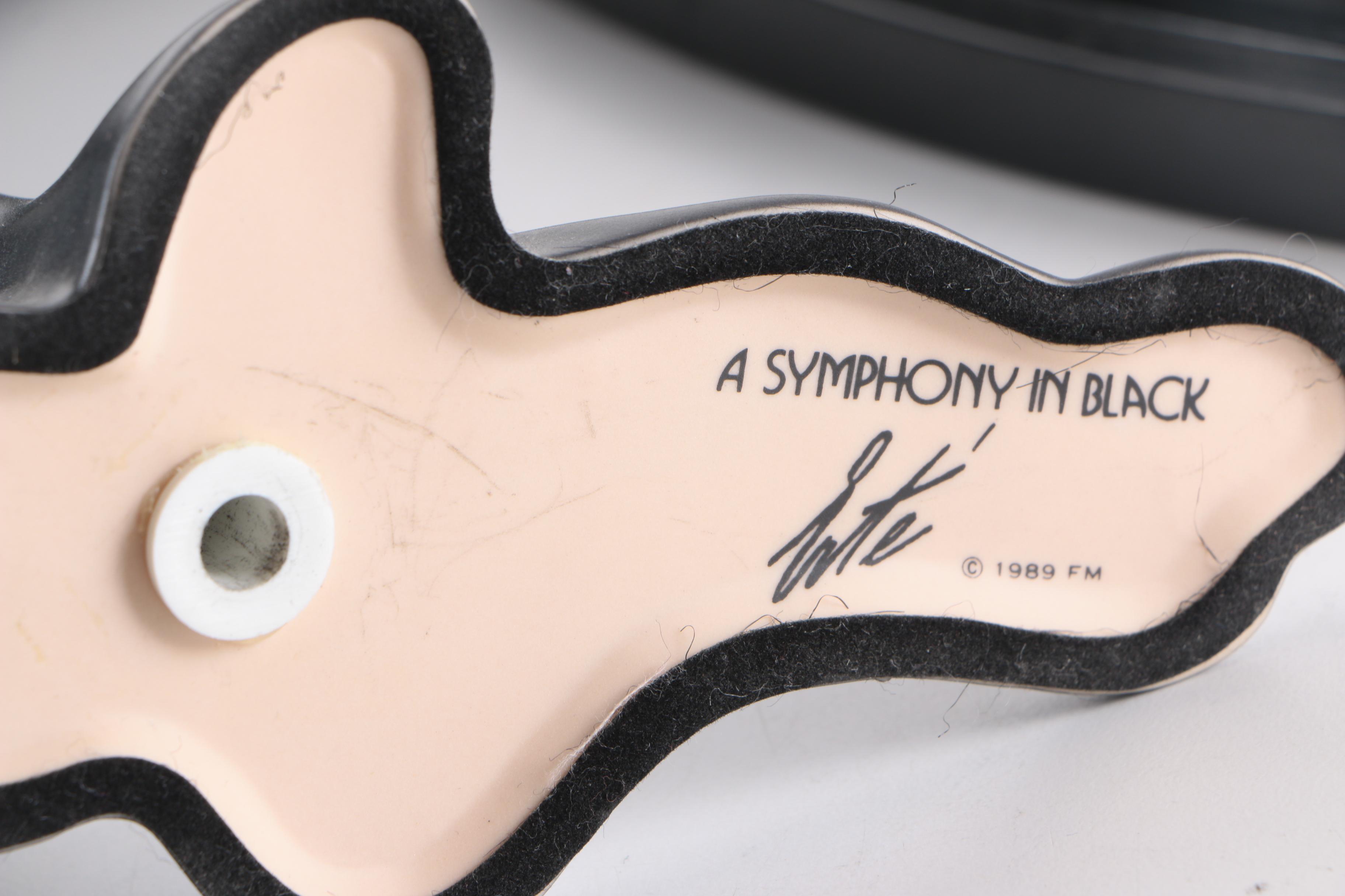 Franklin Mint Erté "Symphony in Black" and Heirloom "Panther"