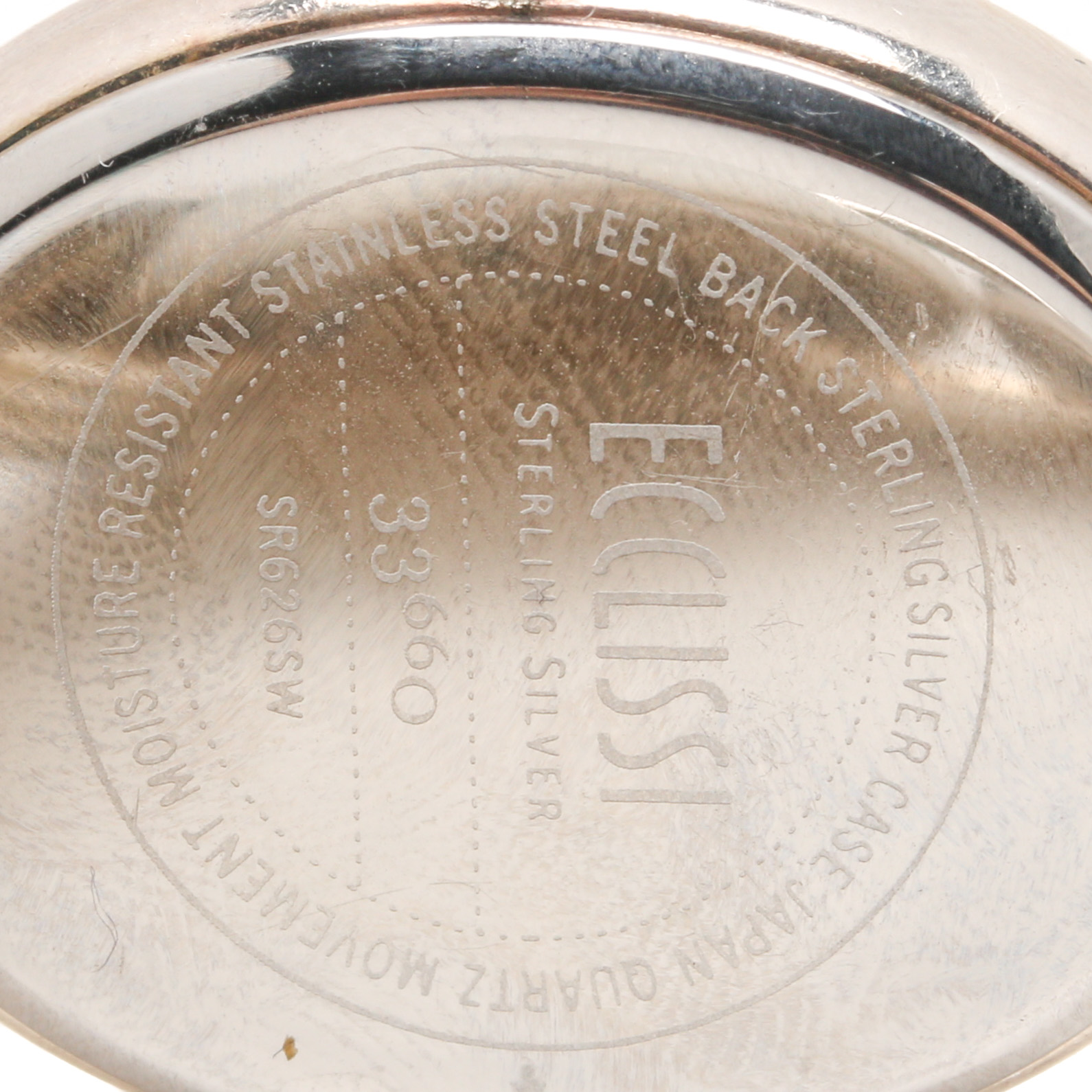 Sterling Silver Ecclissi Fashion Watch