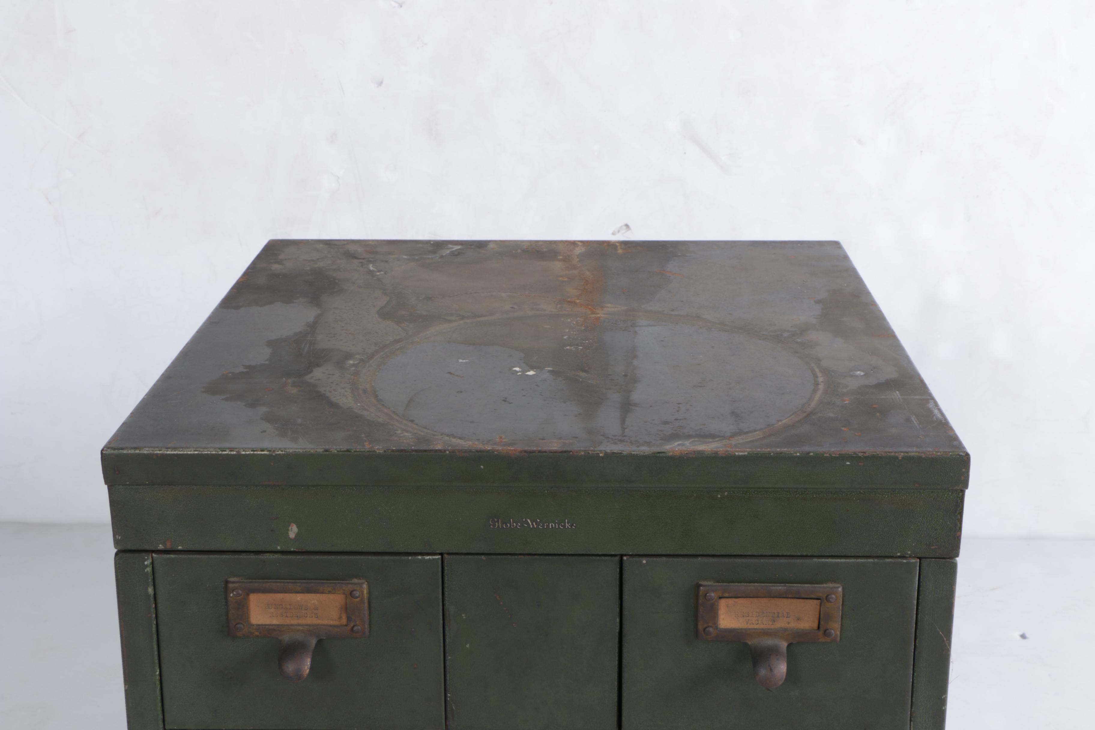 Globe-Wernicke Index Filing Cabinet