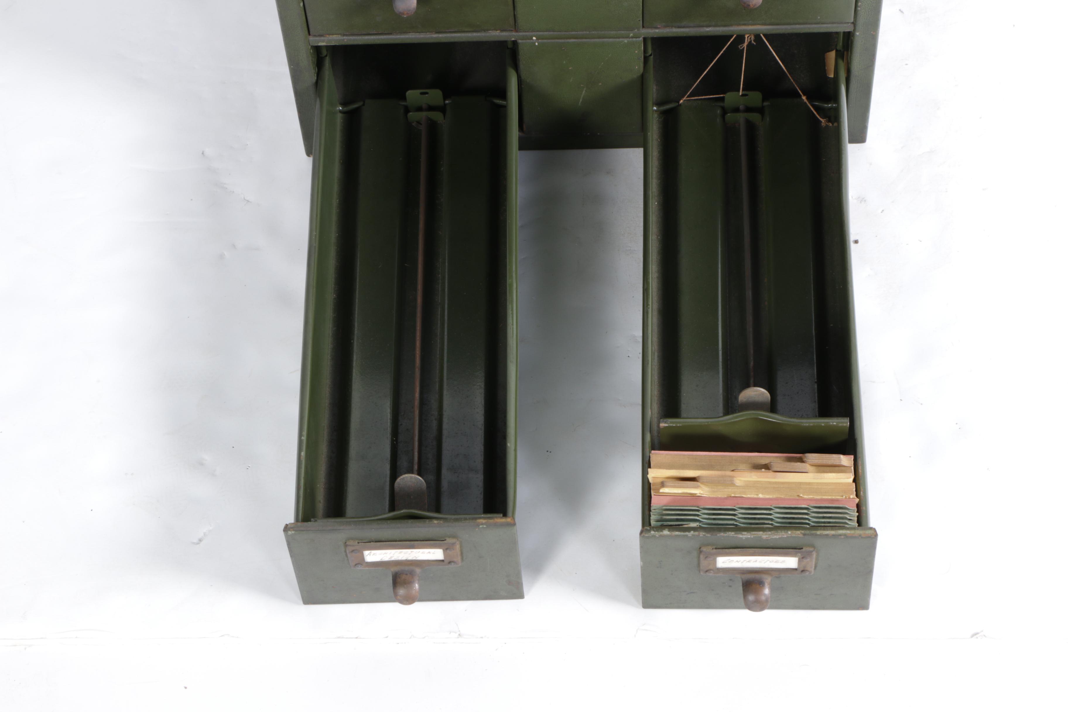 Globe-Wernicke Index Filing Cabinet