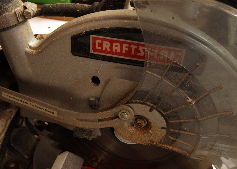 Craftsman 10" Compound Miter Saw and Cabinet