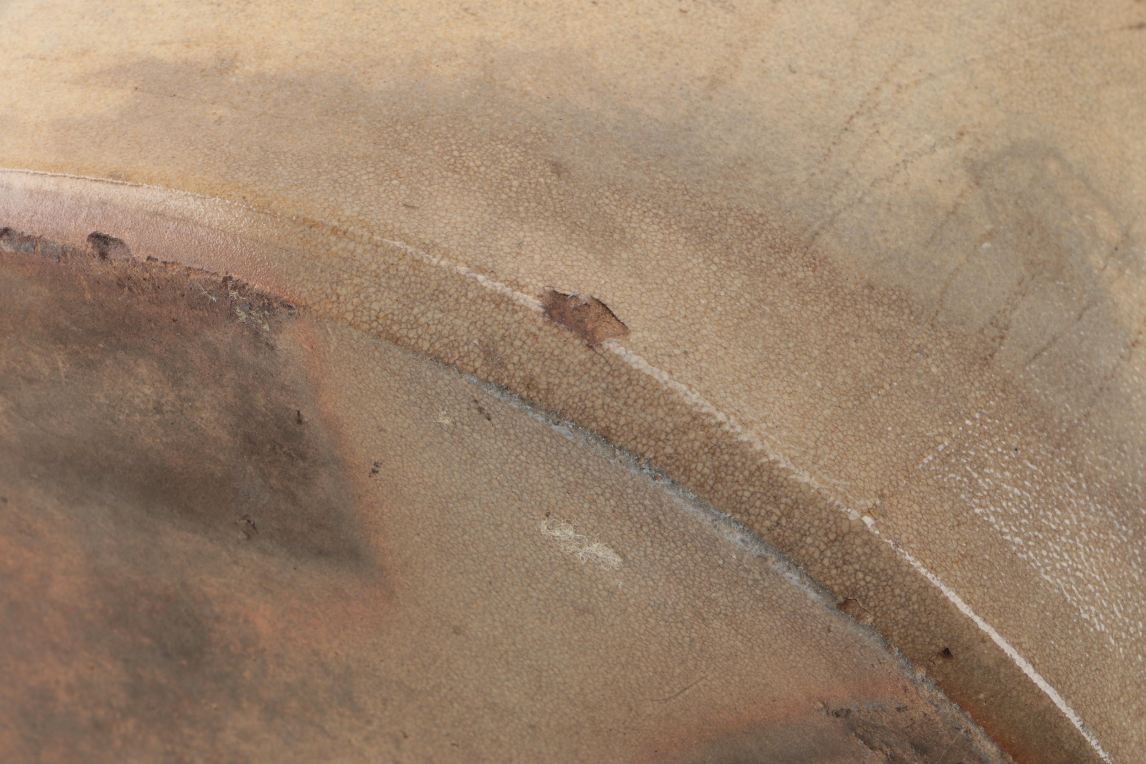 Antique Salt-Glazed Stoneware Jug