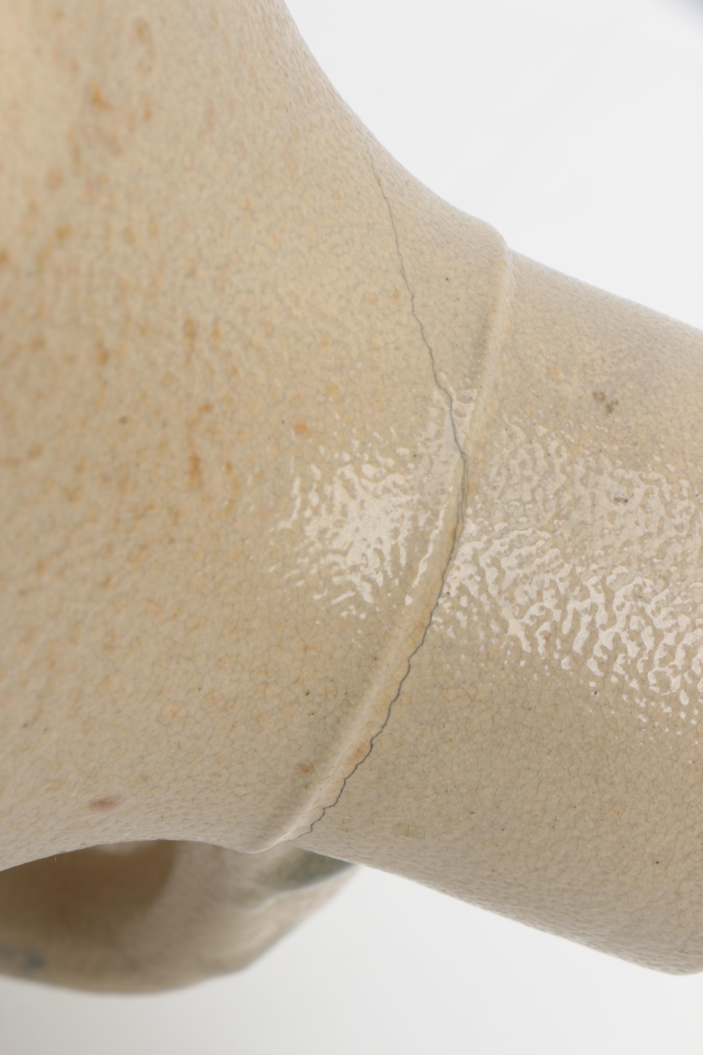 Antique Salt-Glazed Stoneware Jug