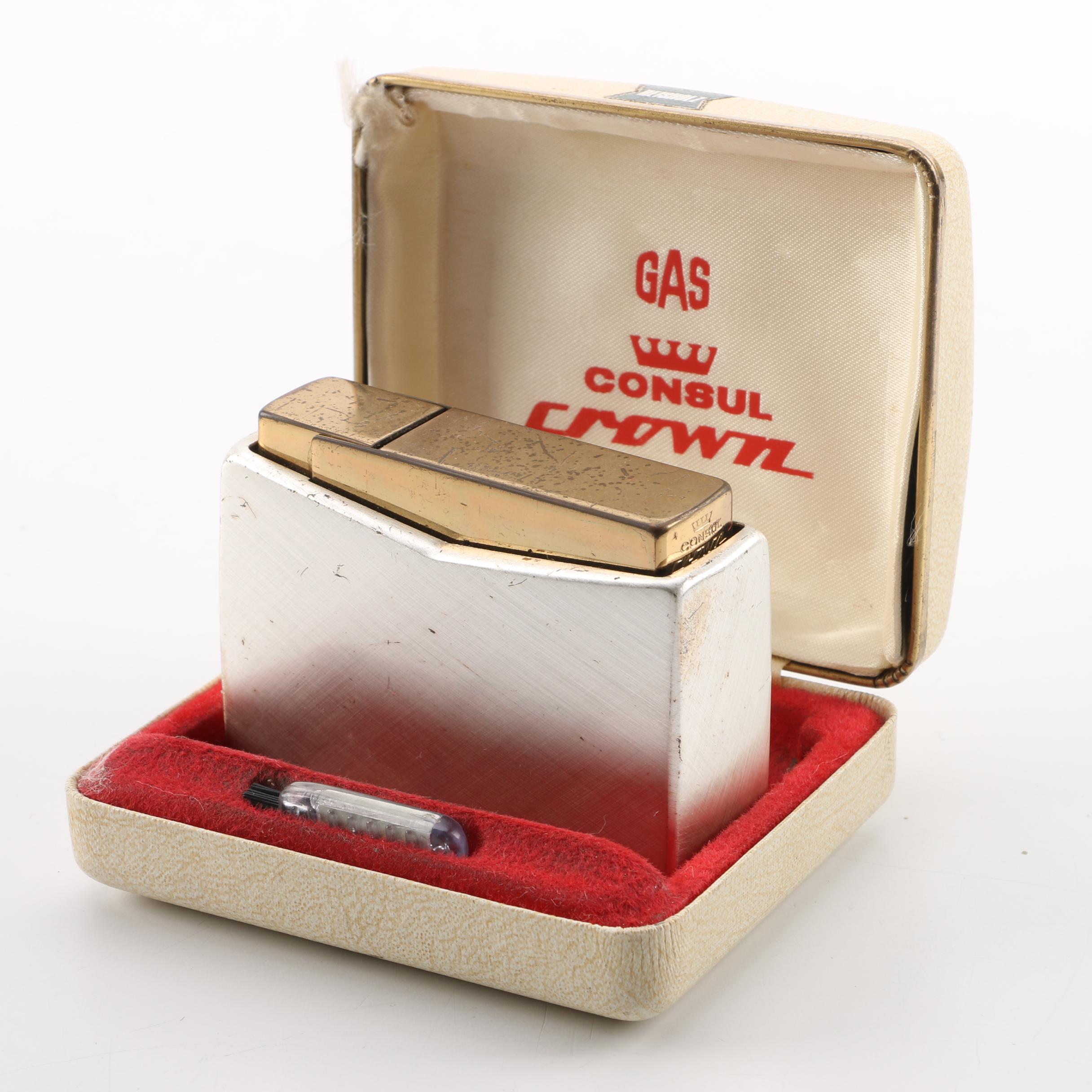Consul Crown Table Lighter