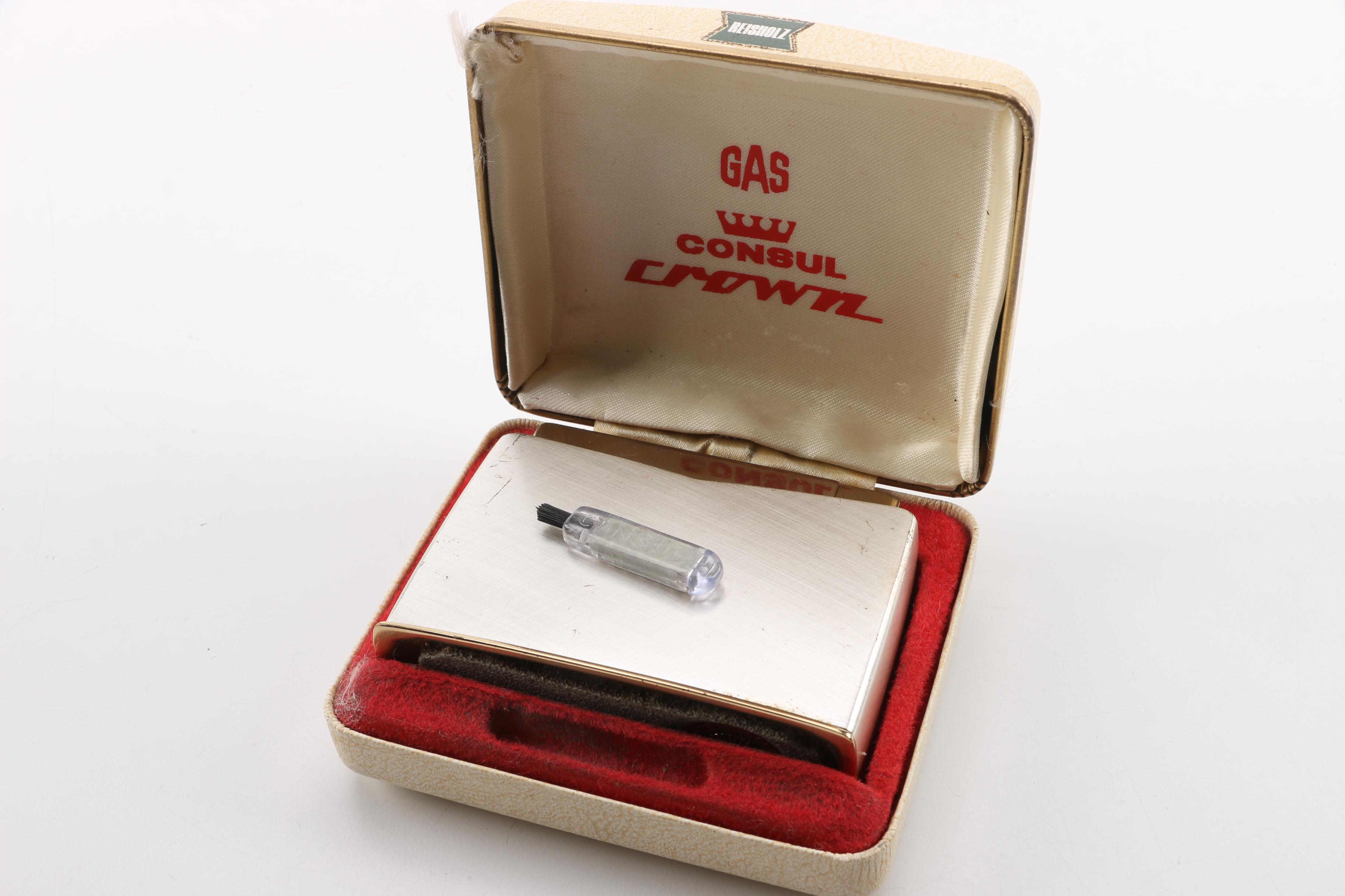 Consul Crown Table Lighter