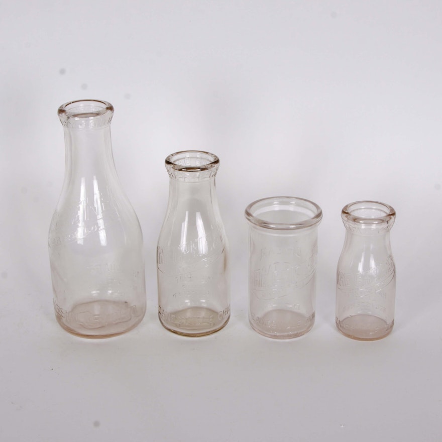 Greiner Dairy Company Milk Bottles