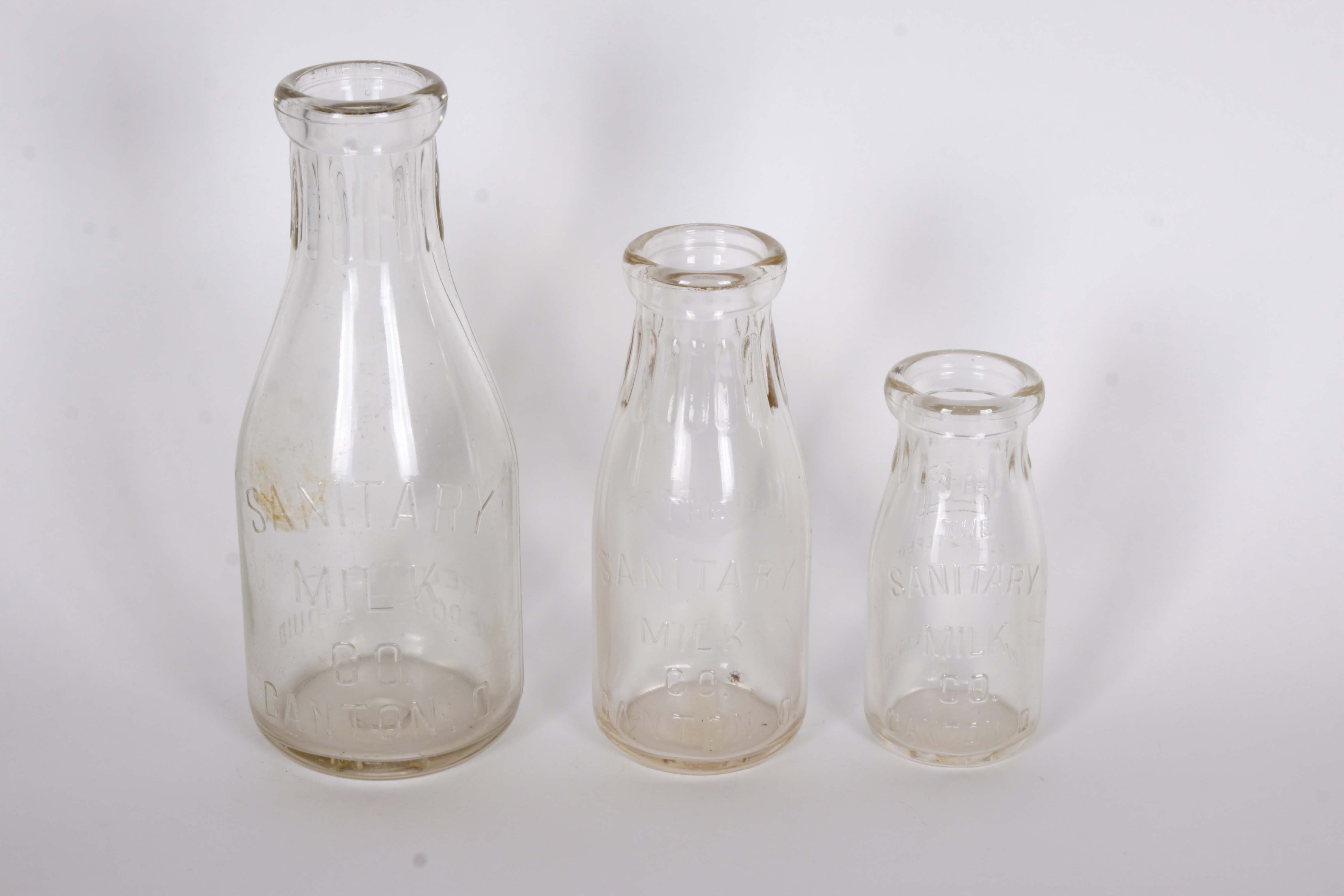 Sanitary Milk Co. Bottle Set