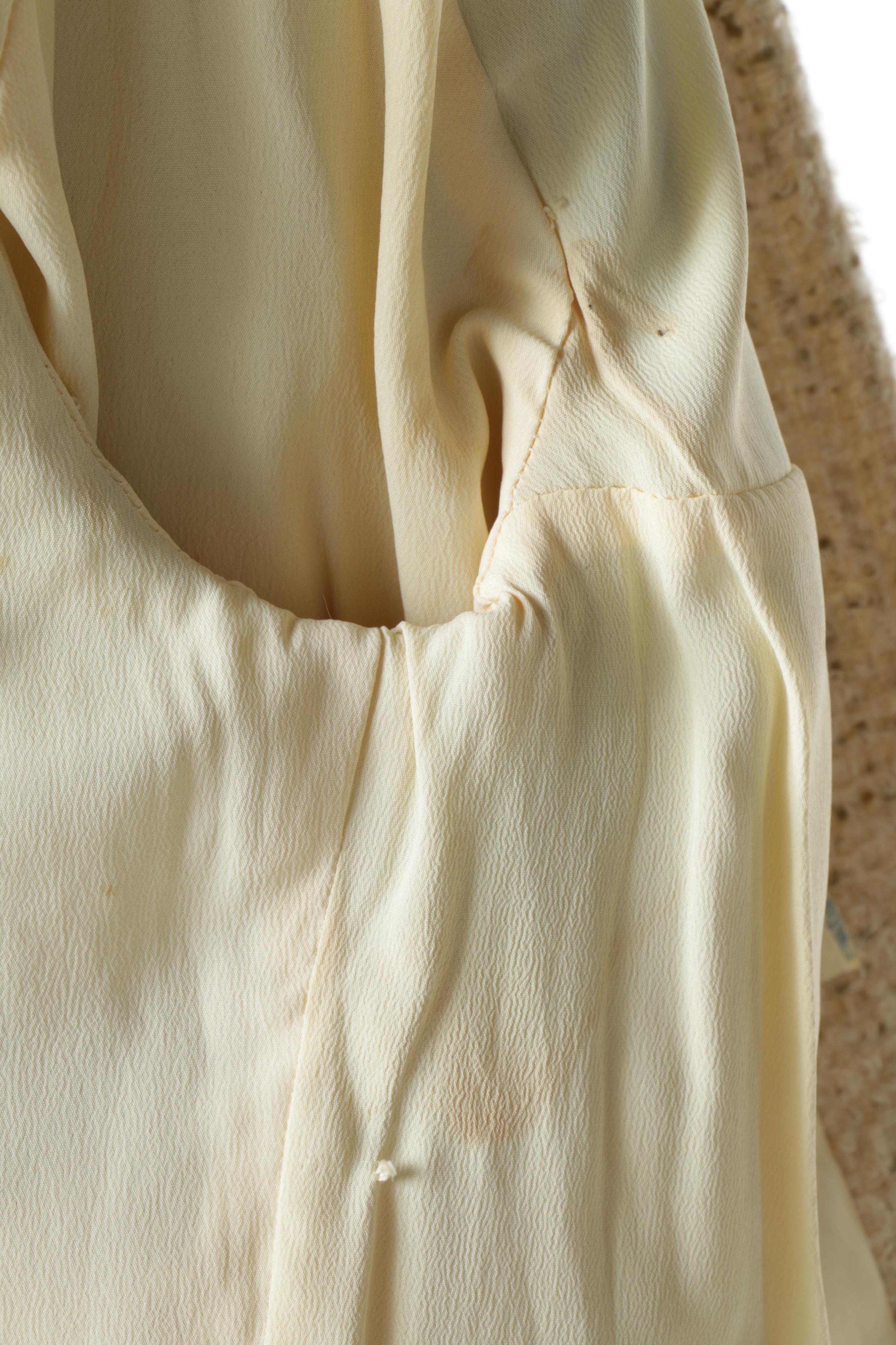 Vintage Saks Fifth Avenue Yellow Tweed Jacket