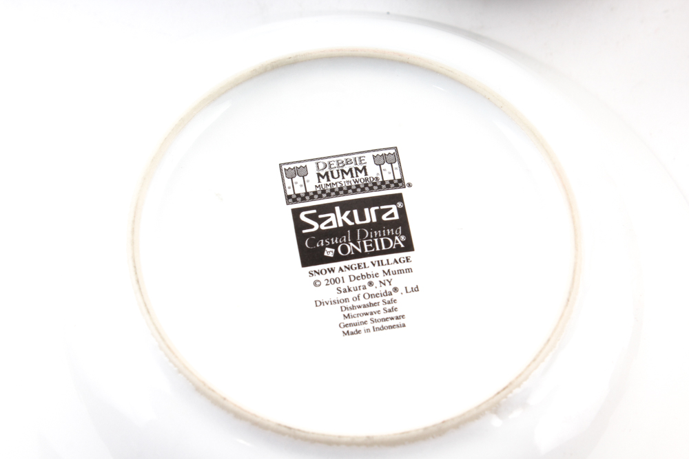 Sakura "Snow Angel Village" China Set