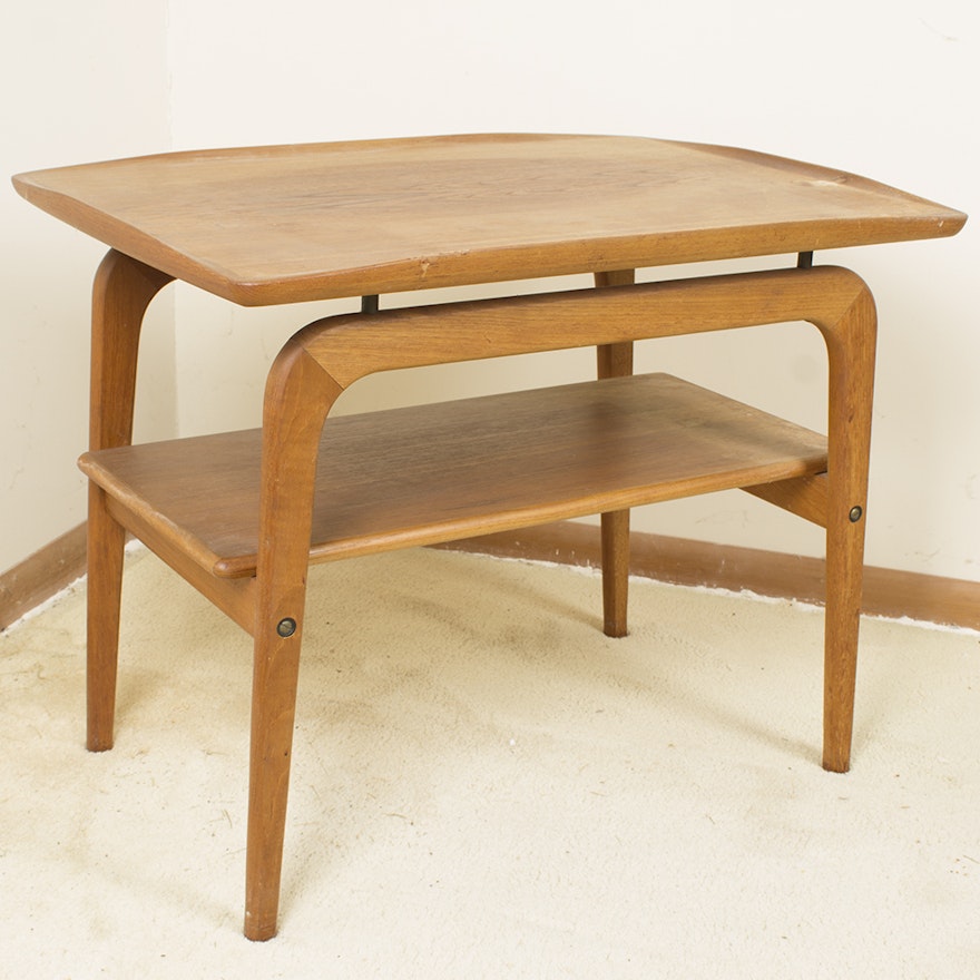 Danish Modern Style Teak End Table