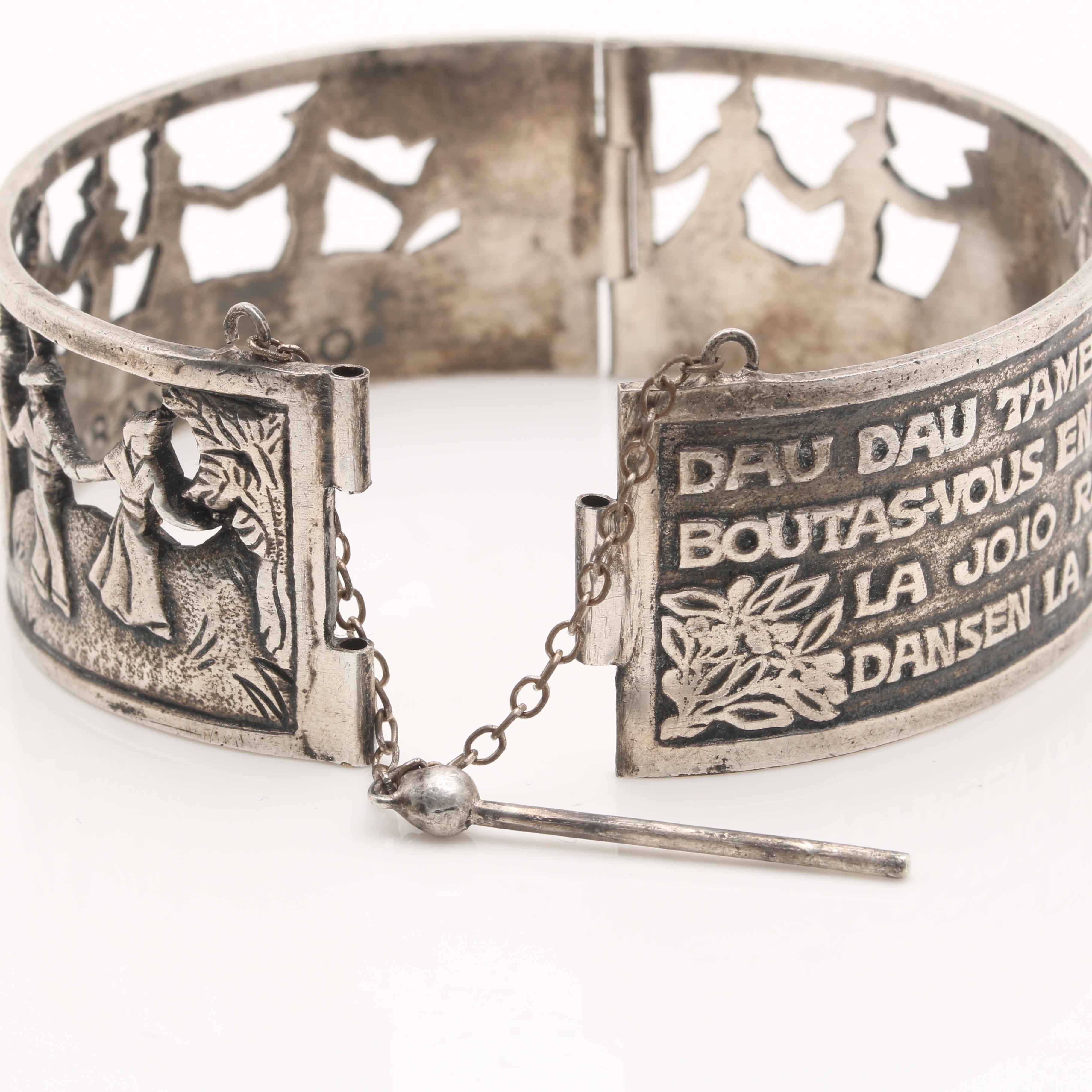 Sterling Silver "Dansen La Farandoulo" Bracelet